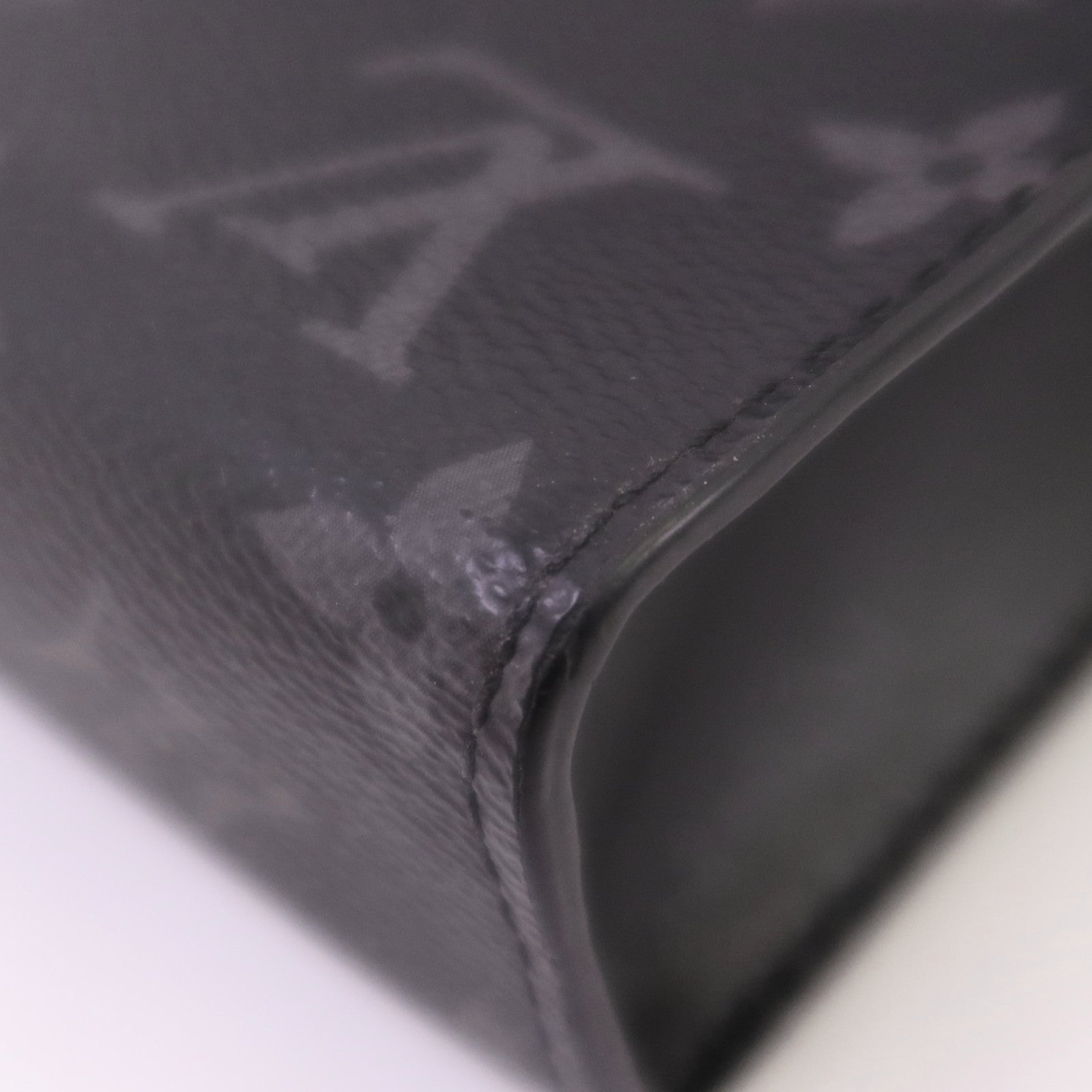 LOUIS VUITTON Monogram Eclipse Gastony銀扣肩背袋