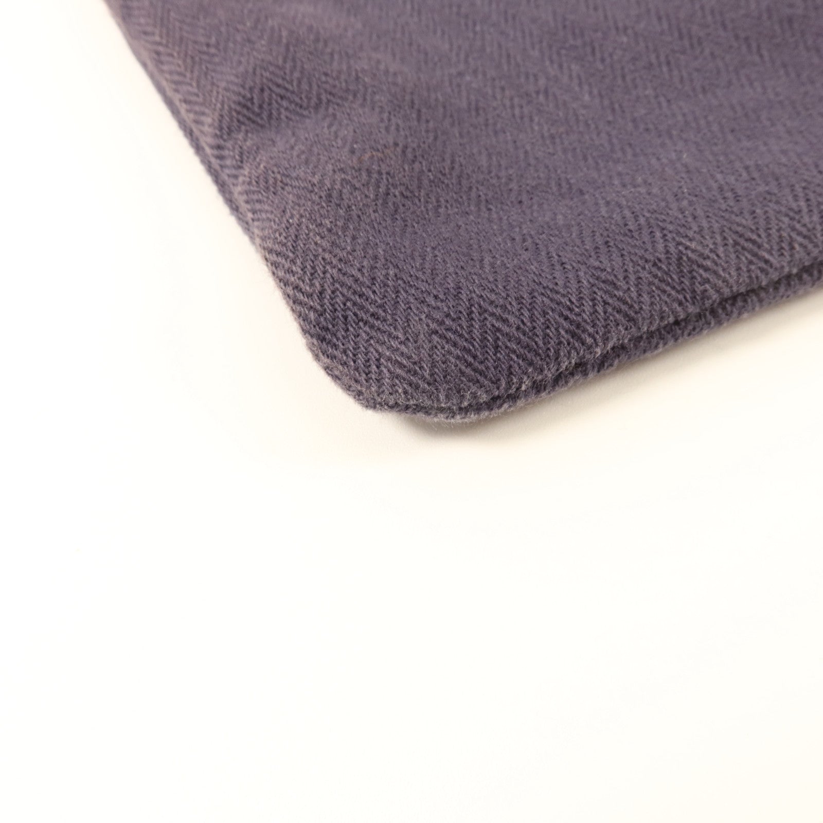HERMES 帆布/牛皮皮革Aline PM手挽袋Bleu Indigo