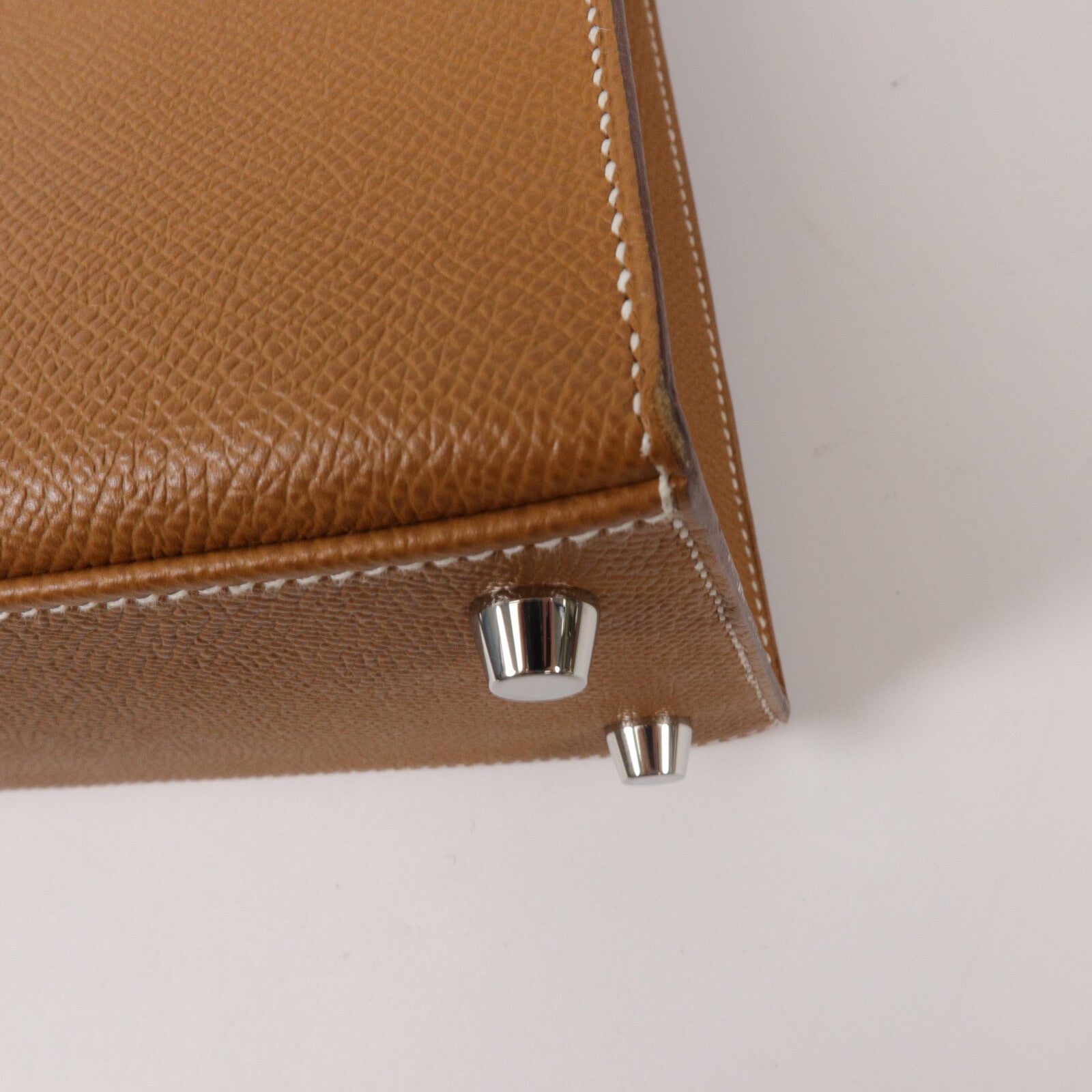 HERMES Epsom皮革Kelly 25手挽肩背兩用袋Gold