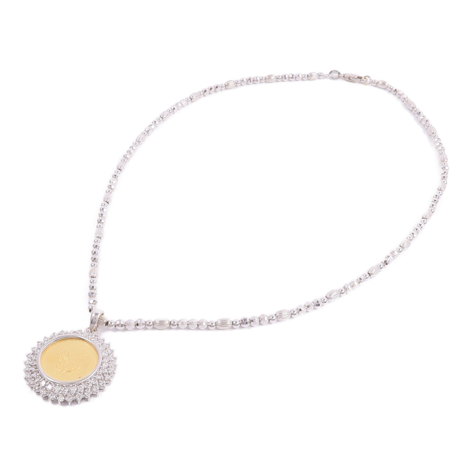 JEWELRY 24K黃金/18K白金Diamond Necklace鑽石項鍊