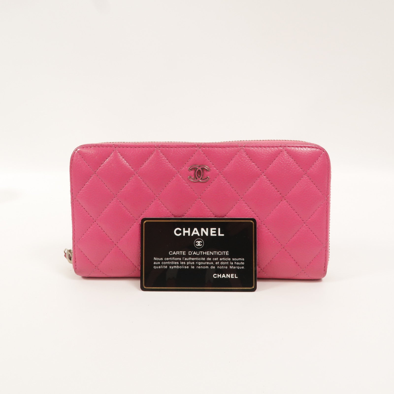 CHANEL 牛皮皮革Long Wallet長錢包