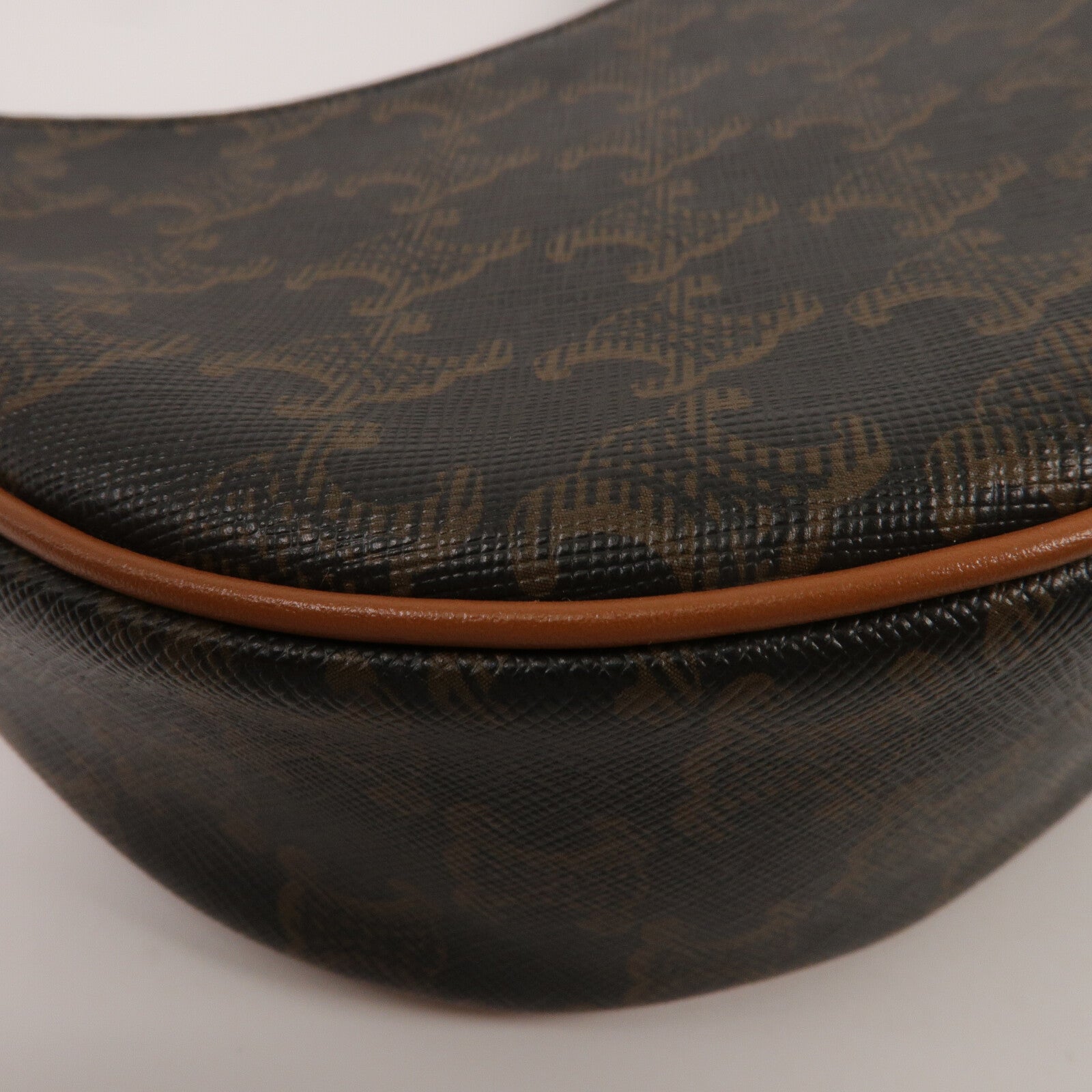 CELINE 塗層帆布Ava Medium Triomphe肩背袋