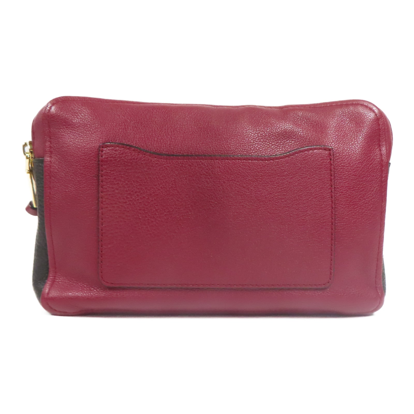 MARC JACOBS 牛皮皮革Shoudler Bag金扣肩背袋