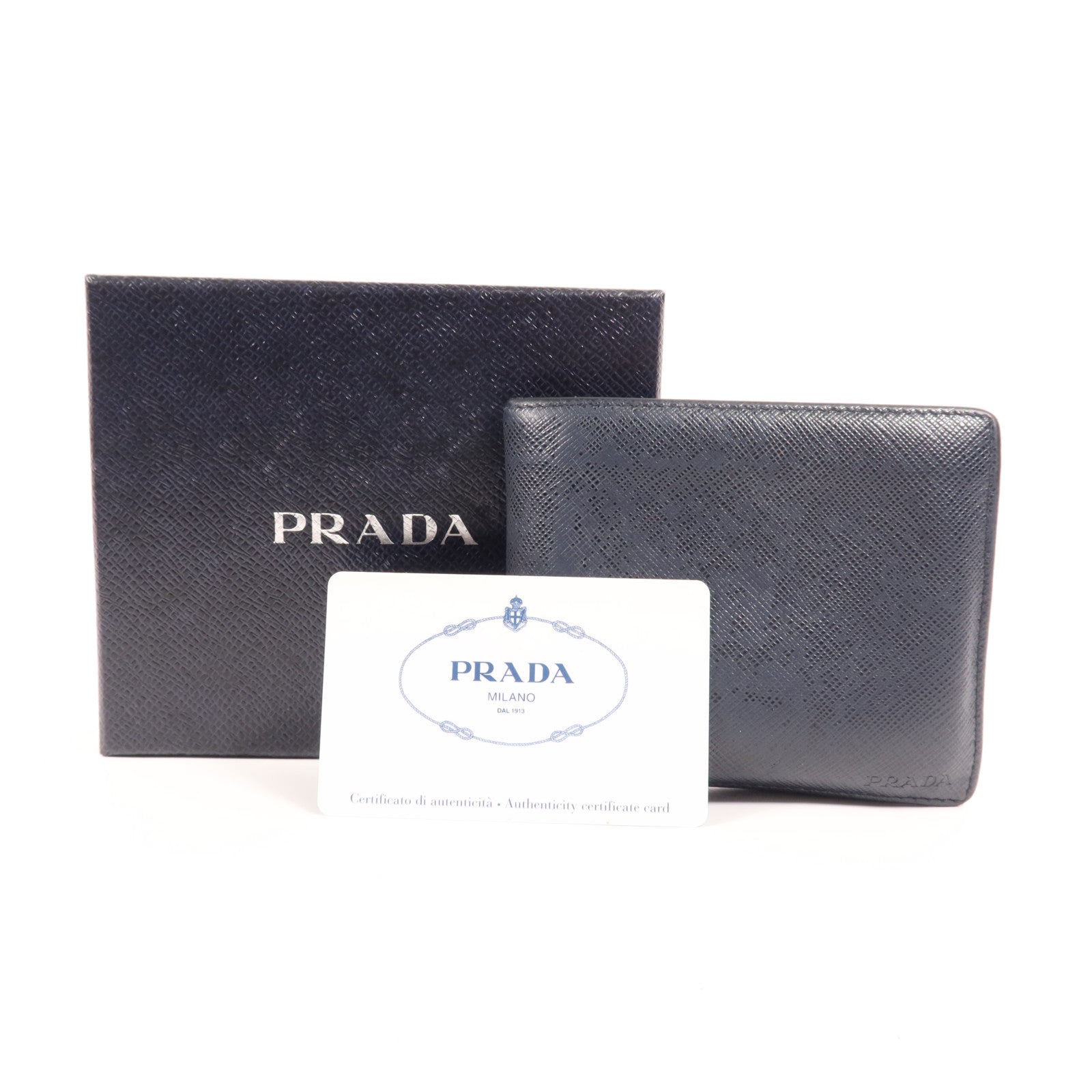 PRADA 牛皮皮革Wallet錢包