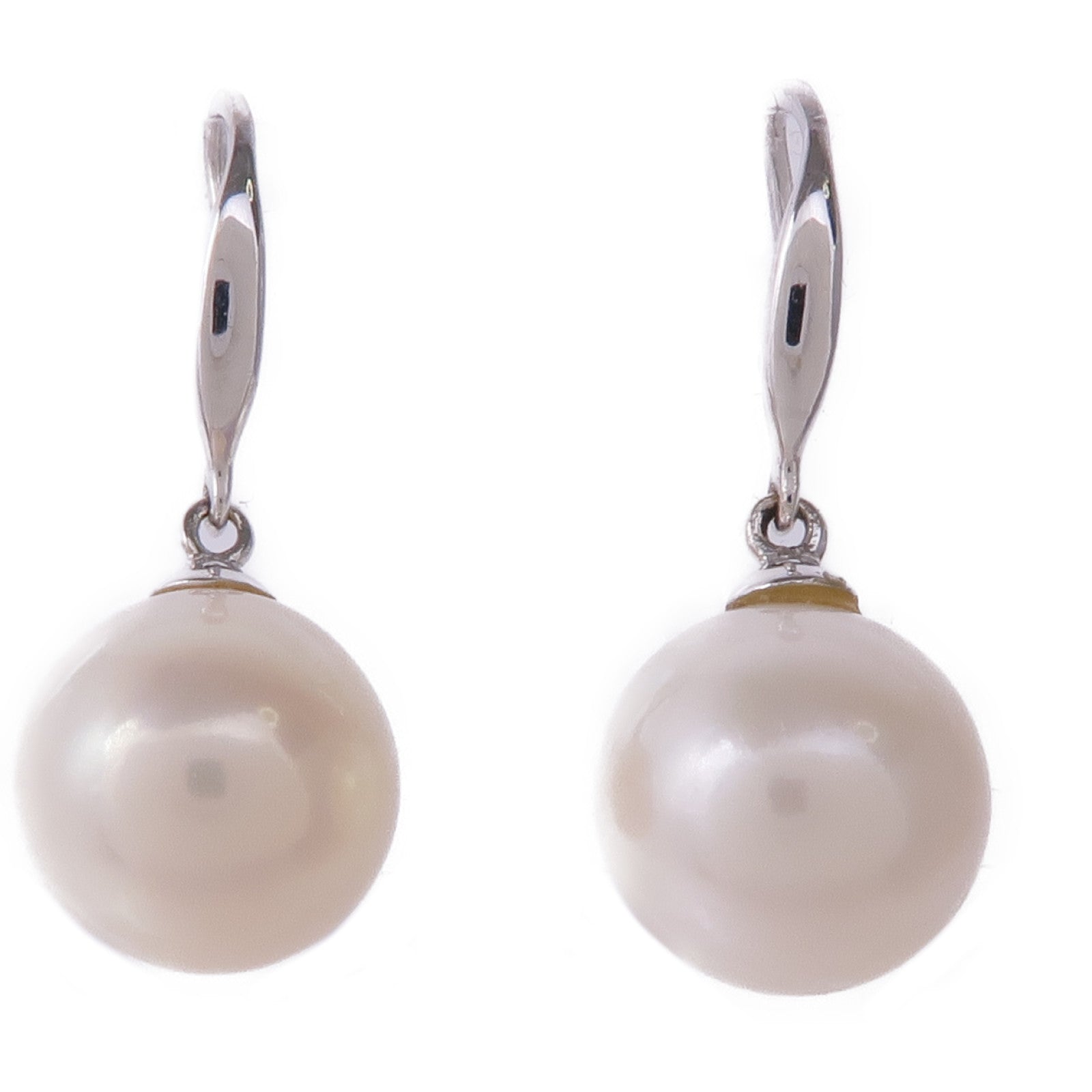 JEWELRY 18K白金Pearl Earrings珍珠耳環