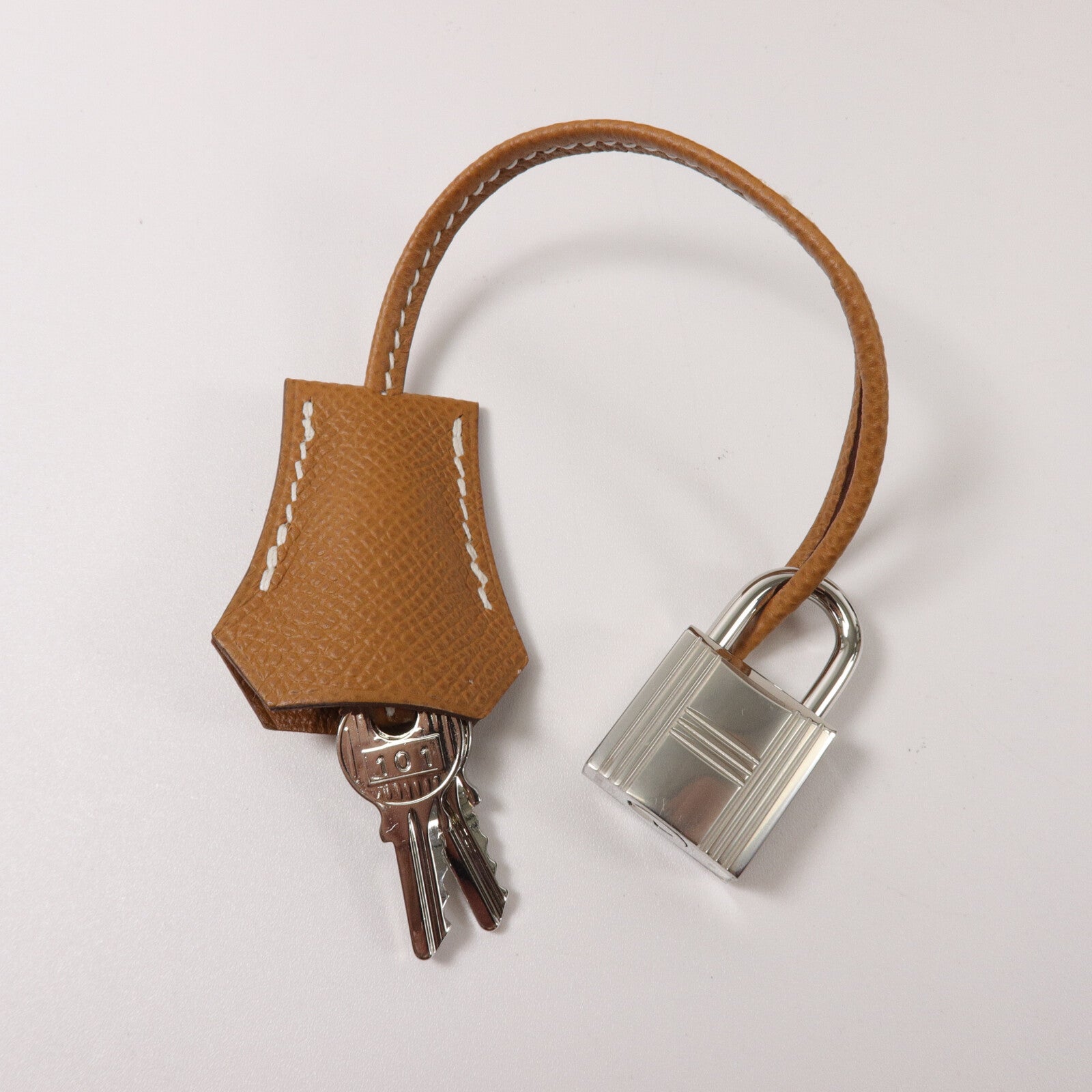 HERMES Epsom皮革Kelly 25手挽肩背兩用袋Gold