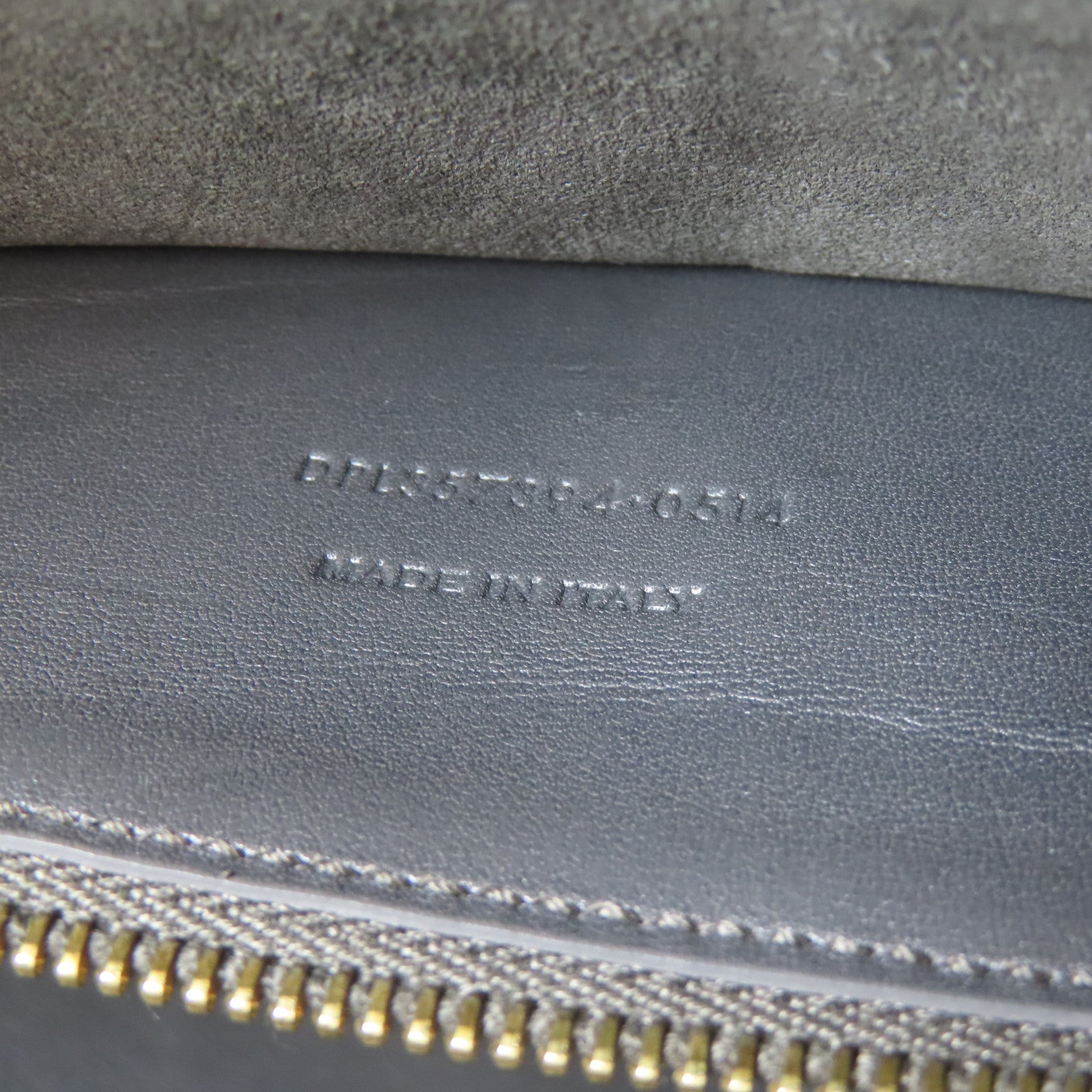 SAINT LAURENT 牛皮皮革2 Way Shoulder Bag金扣手挽肩背兩用袋灰色