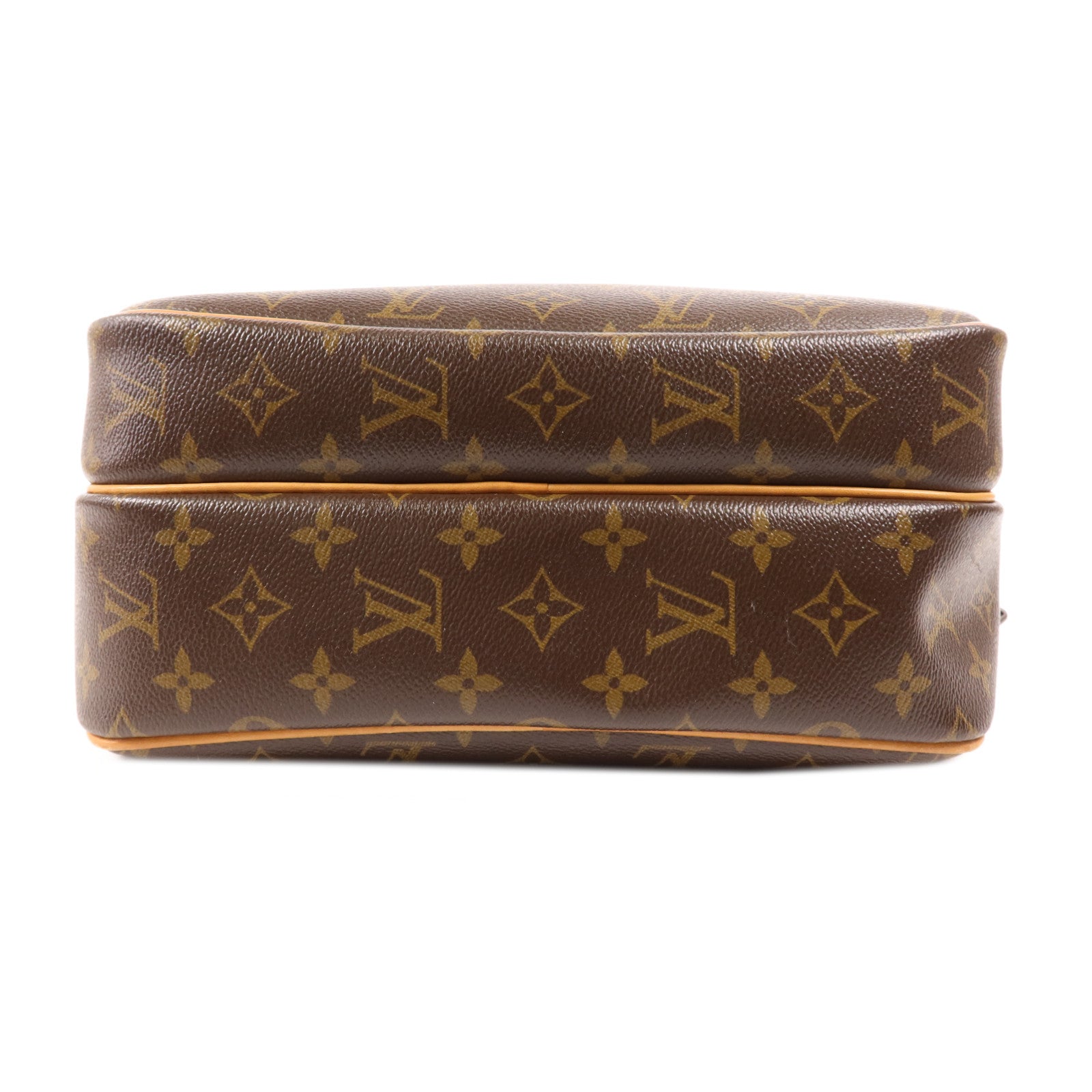 LOUIS VUITTON Monogram Reporter PM金扣肩背袋