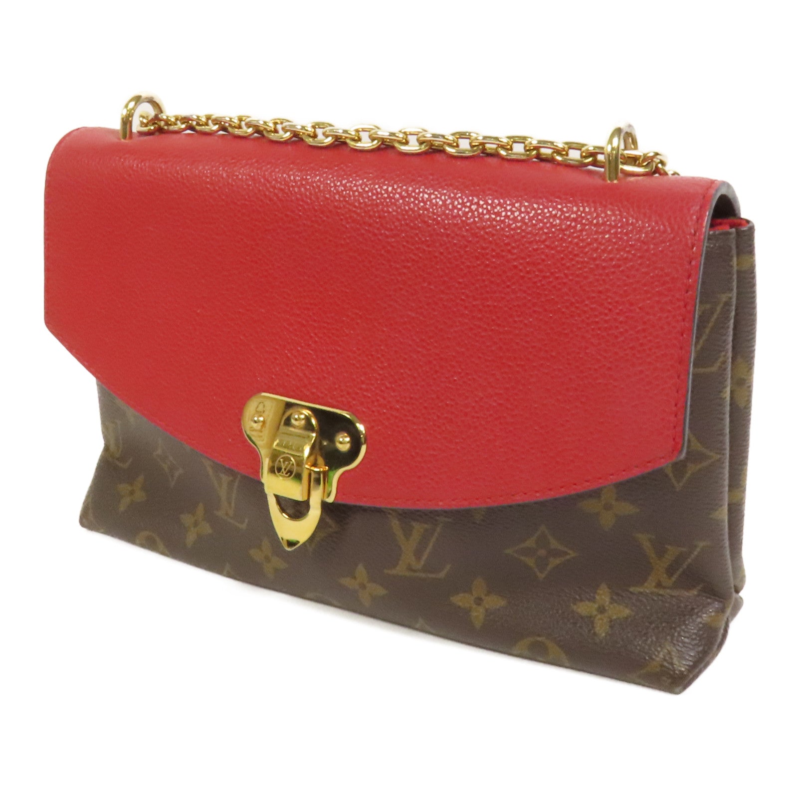 LOUIS VUITTON Monogram Saint Placide金扣肩背袋