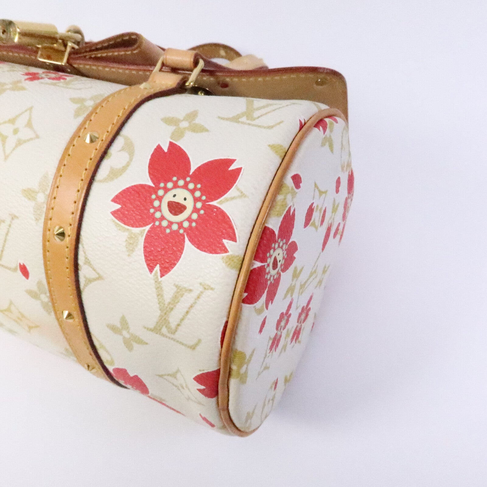 LOUIS VUITTON Monogram LVxMurakami Cherry Blossom Papillon手挽袋