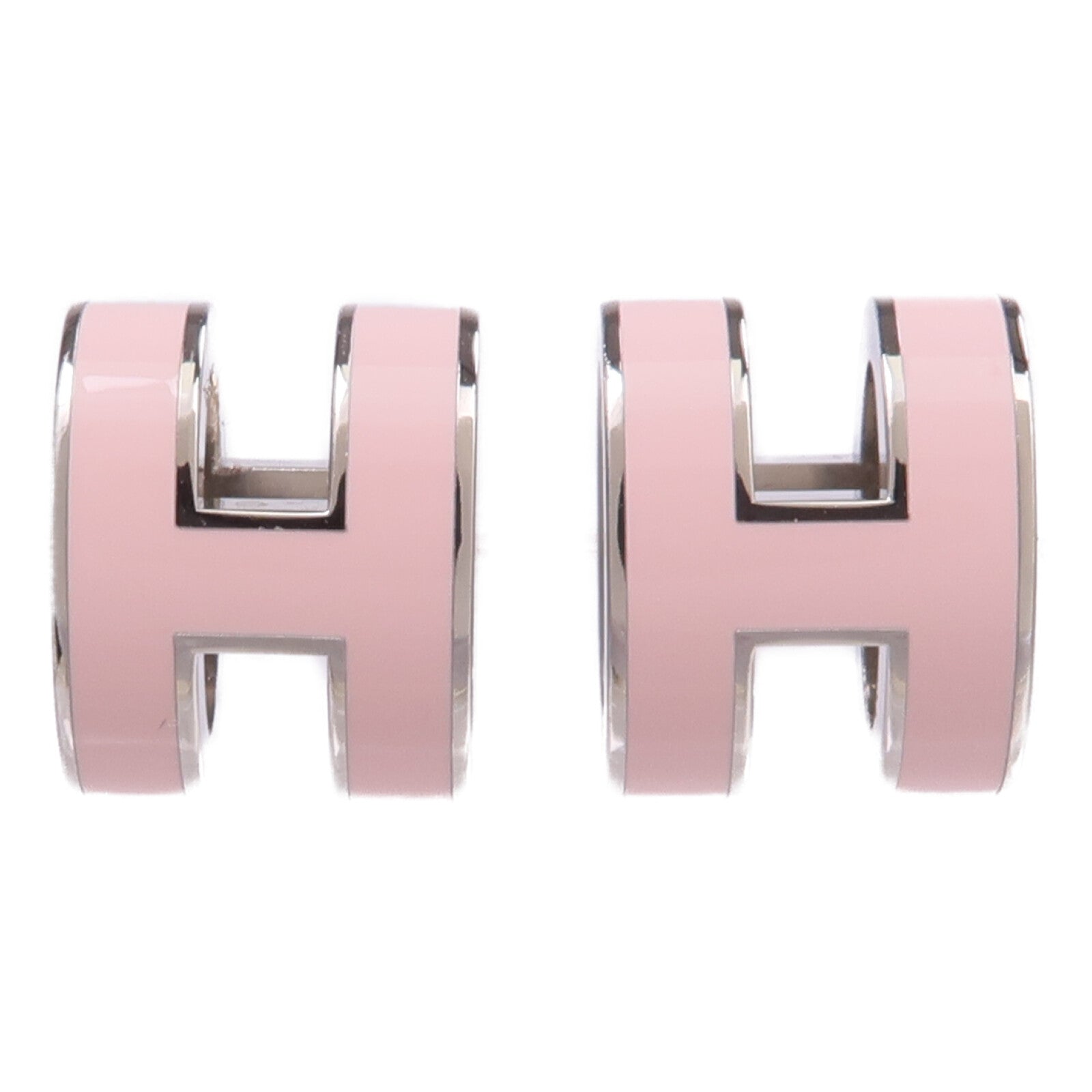 HERMES 金屬/琺瑯Pop H耳環