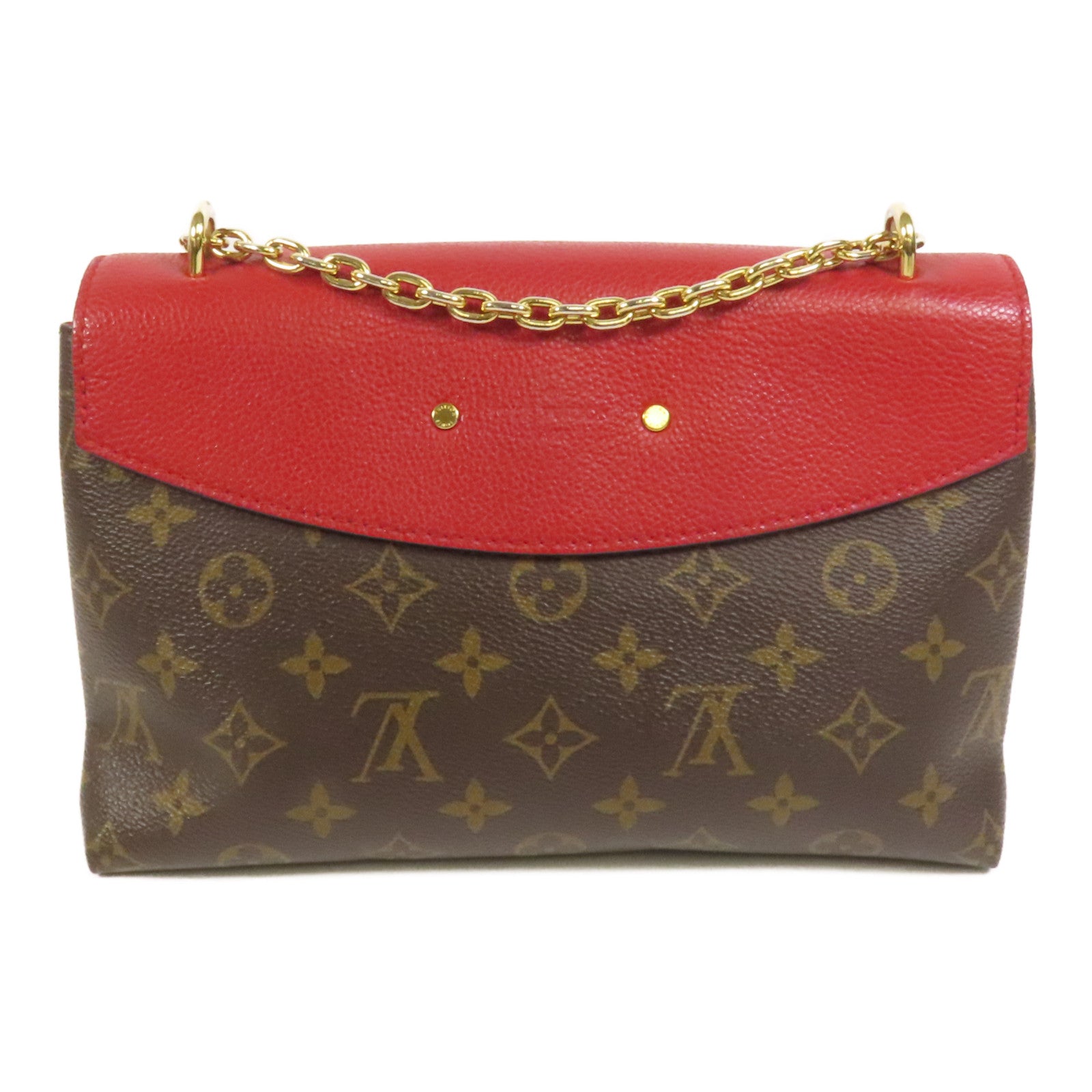LOUIS VUITTON Monogram Saint Placide金扣肩背袋