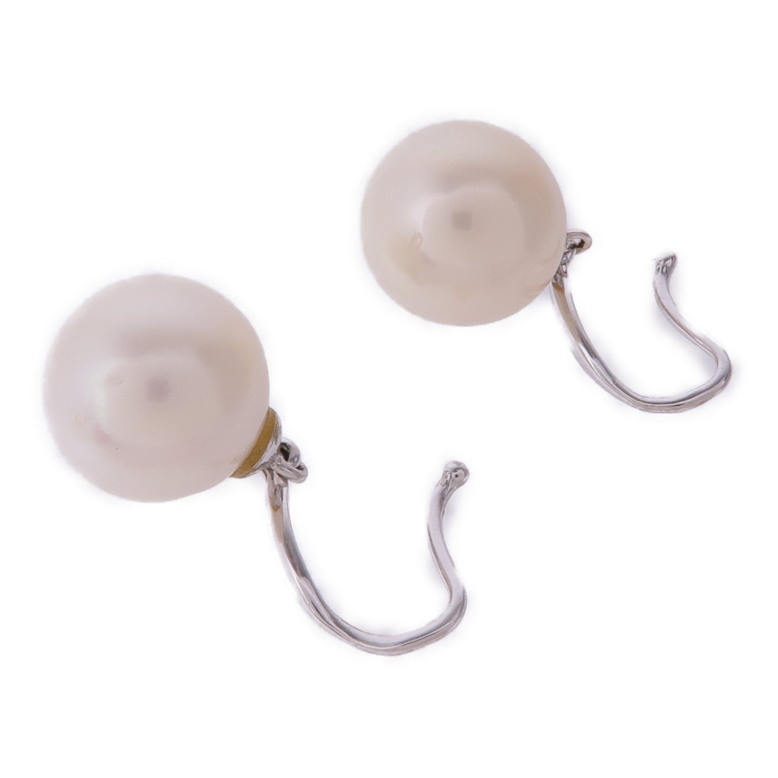 JEWELRY 18K白金Pearl Earrings珍珠耳環