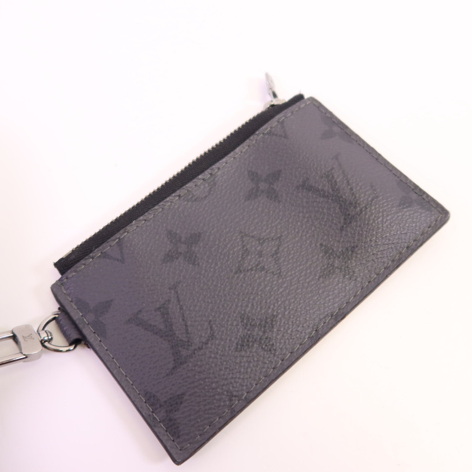 LOUIS VUITTON Monogram Eclipse Gastony銀扣肩背袋