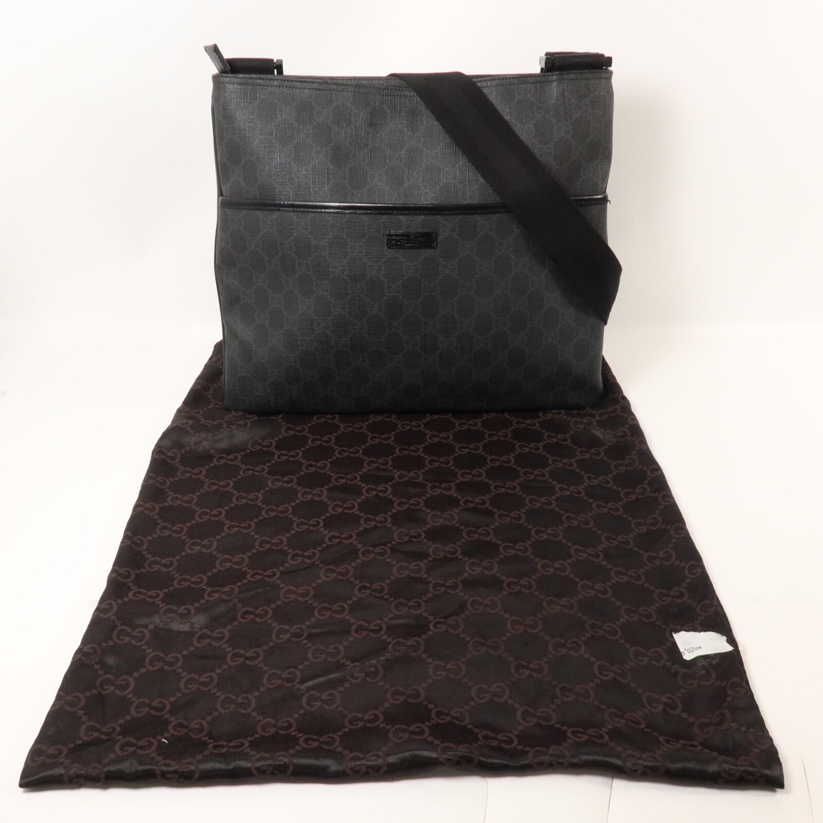 GUCCI 塗層帆布Shoulder Bag肩背袋
