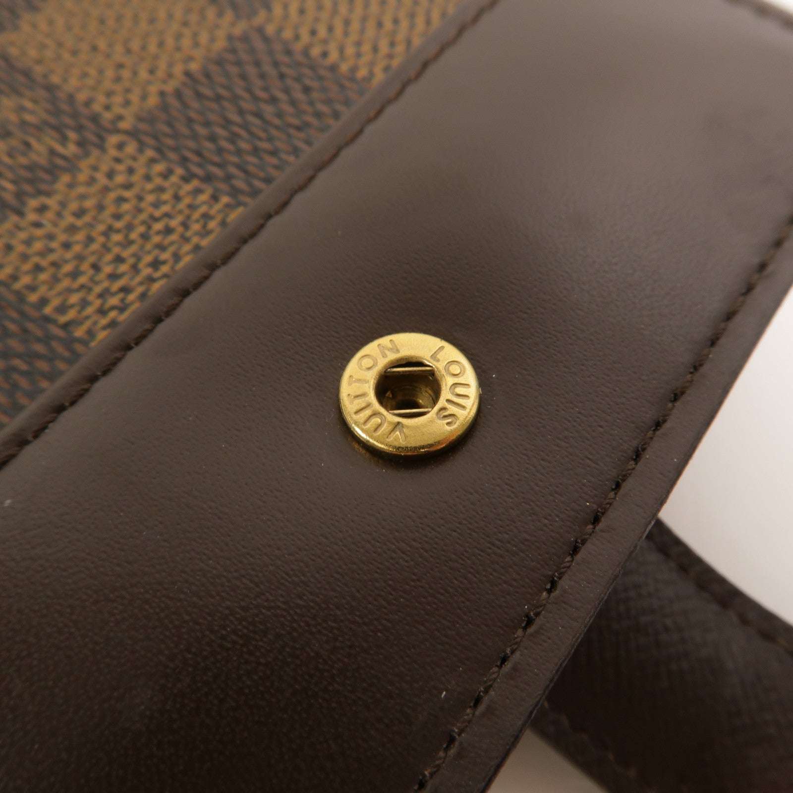 LOUIS VUITTON Damier Ebene Compact Zip Wallet錢包