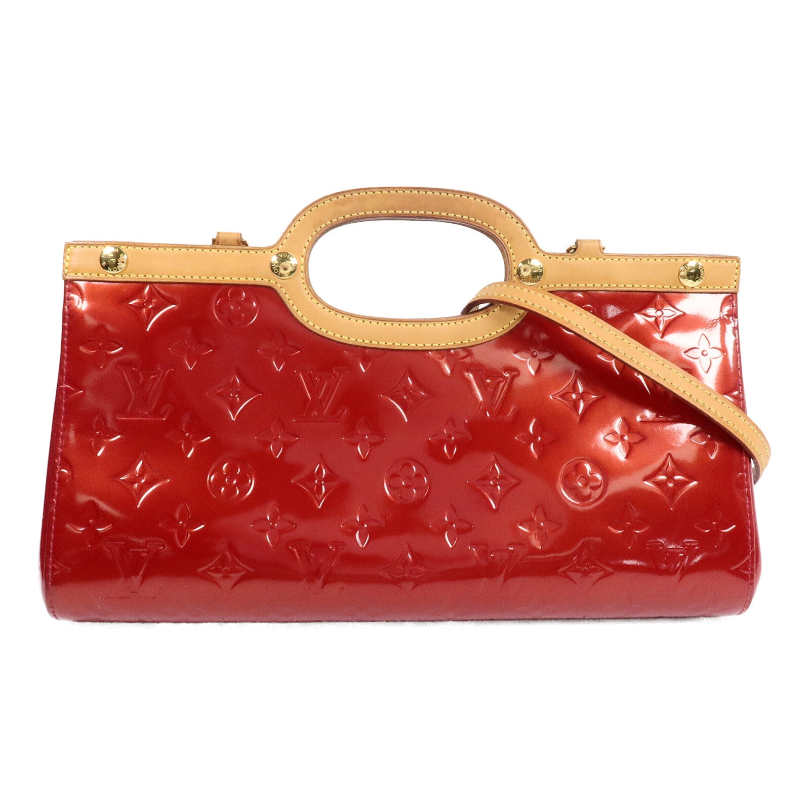 LOUIS VUITTON Monogram Vernis Roxbury Drive手挽肩背兩用袋