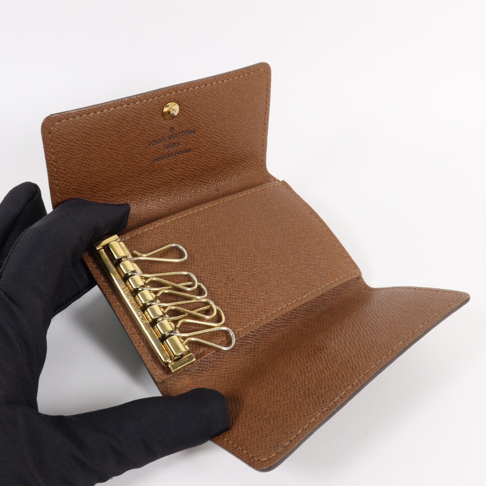 LOUIS VUITTON Monogram 6 Key Holder鎖匙包