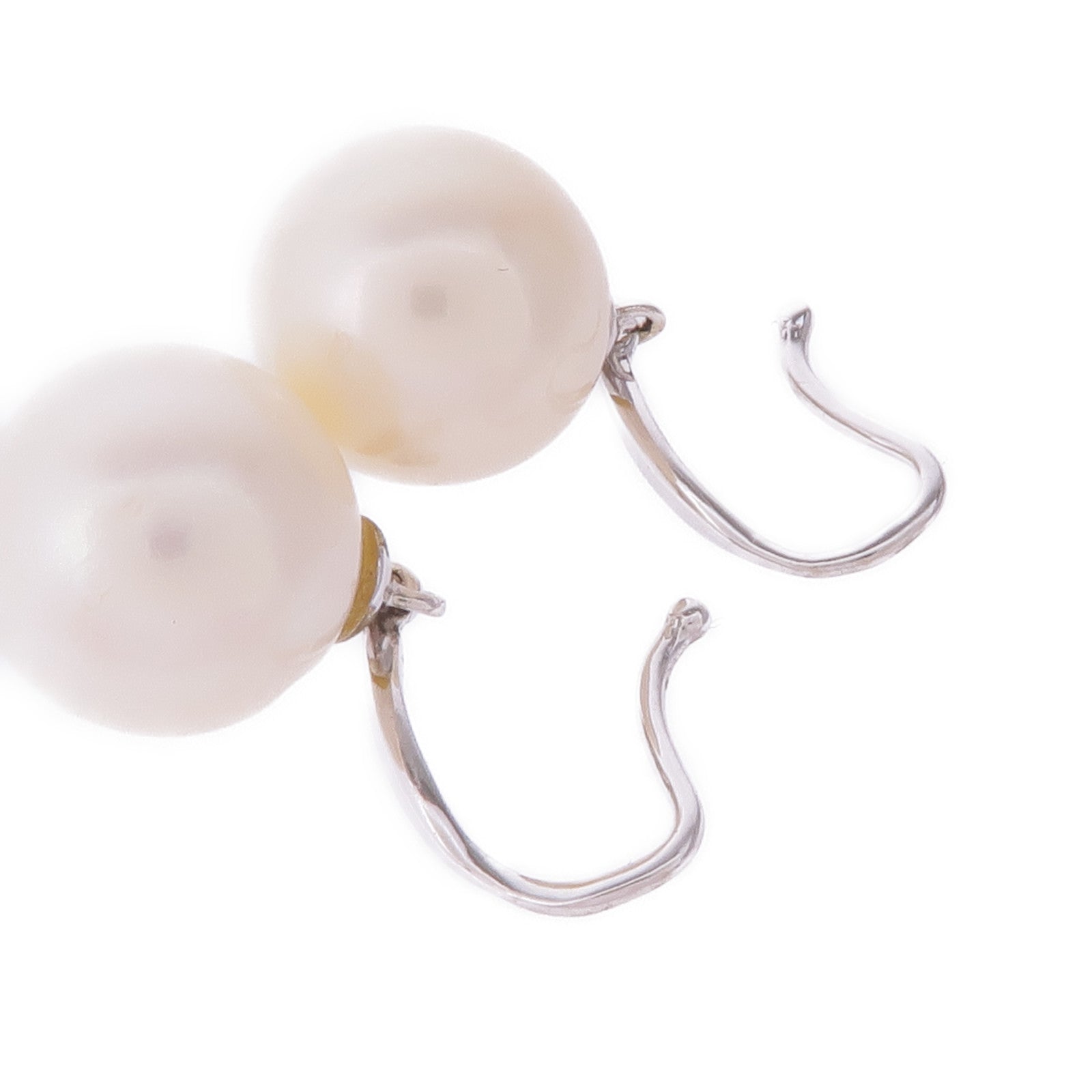 JEWELRY 18K白金Pearl Earrings珍珠耳環