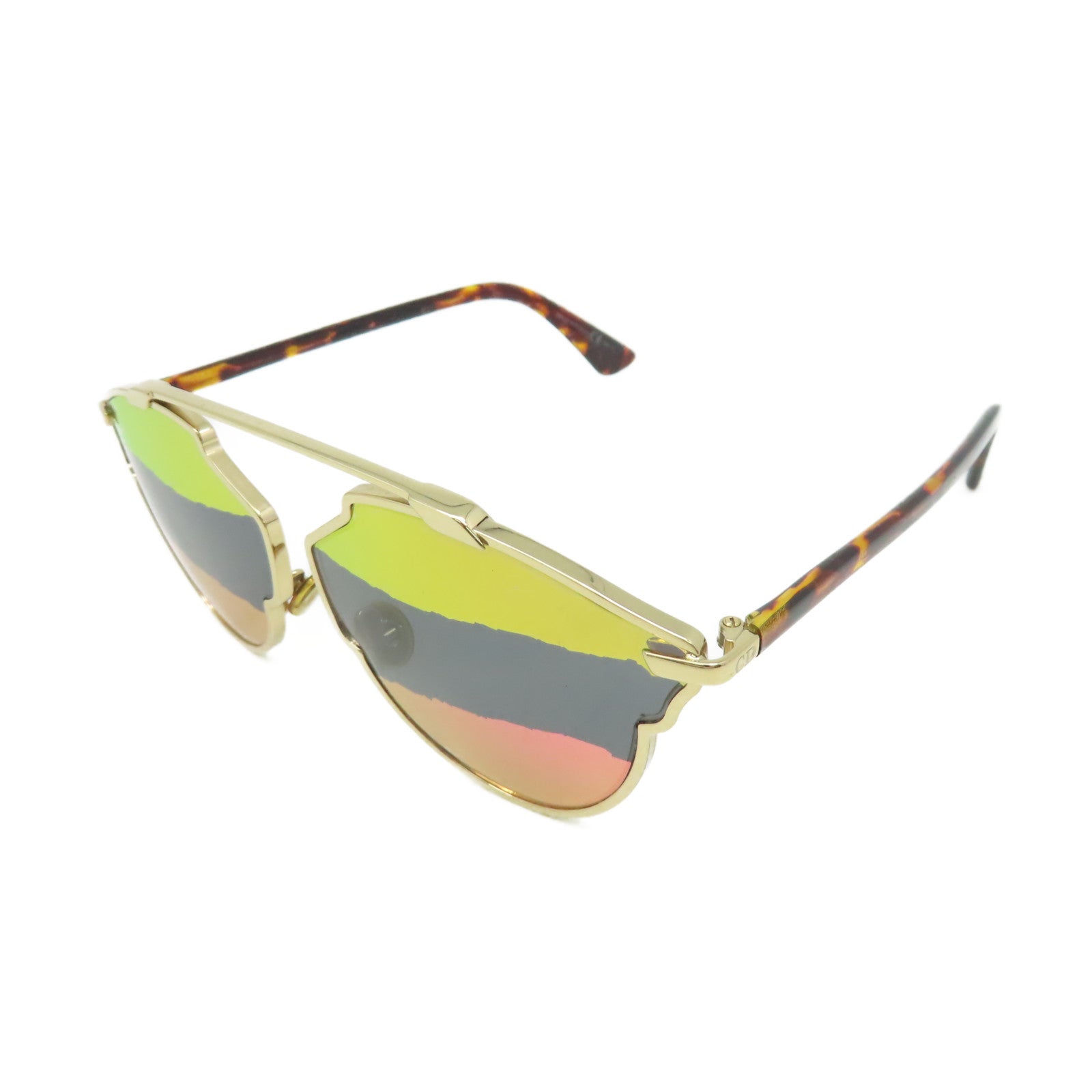 Dior 【激減優惠】PVC/金屬So Real Sunglasses太陽眼鏡橙色/黑色/粉紅色
