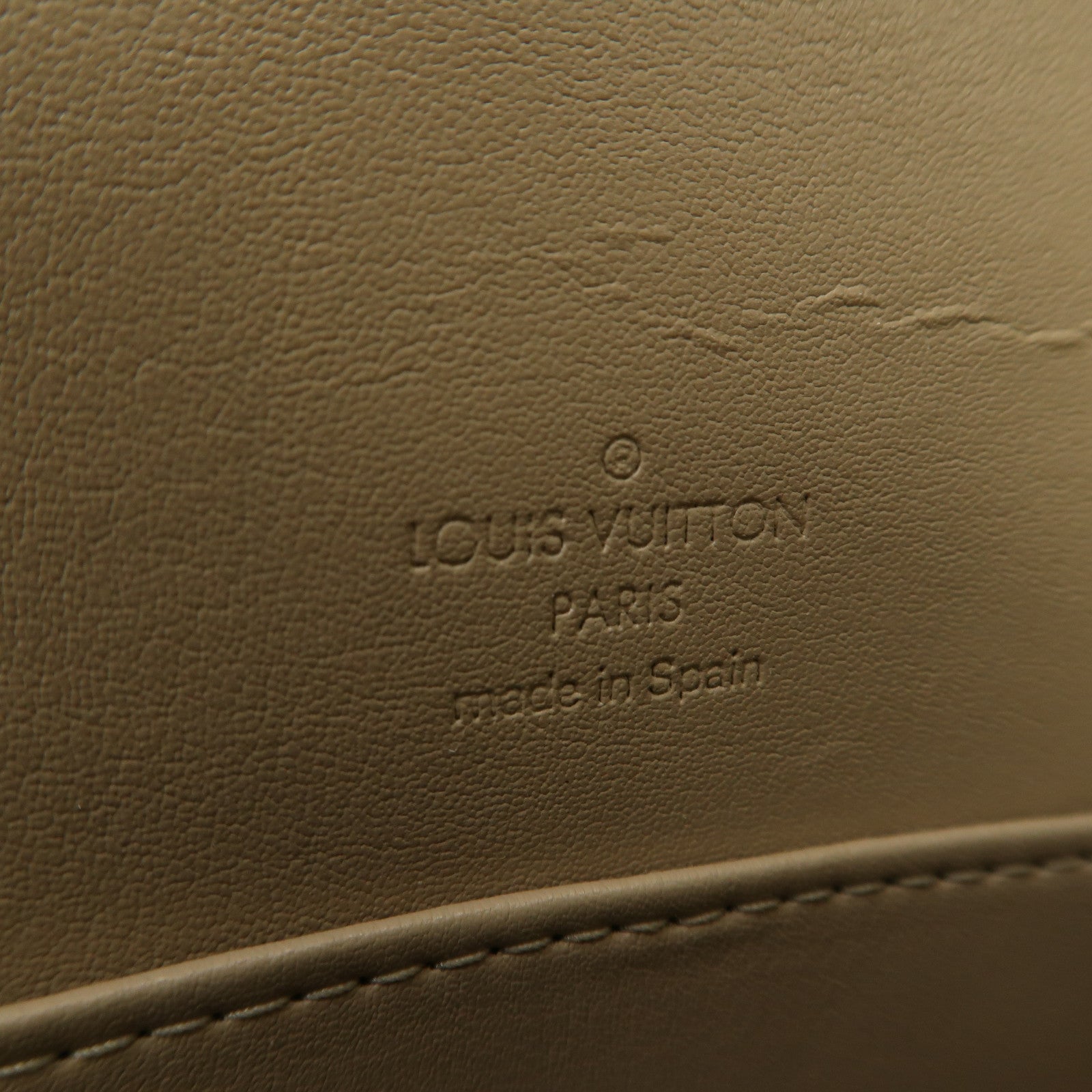 LOUIS VUITTON 【激減優惠】Monogram Vernis Thompson Street金扣肩背袋黃色