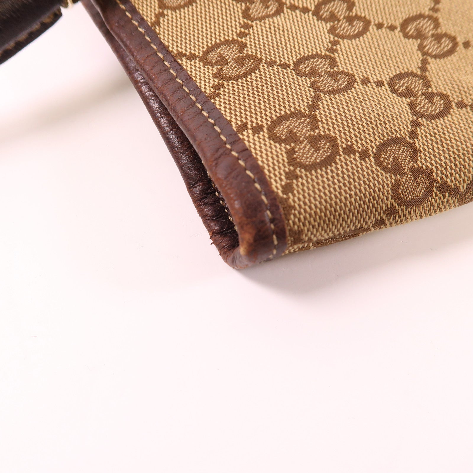 GUCCI 帆布Tote Bag金扣手挽袋