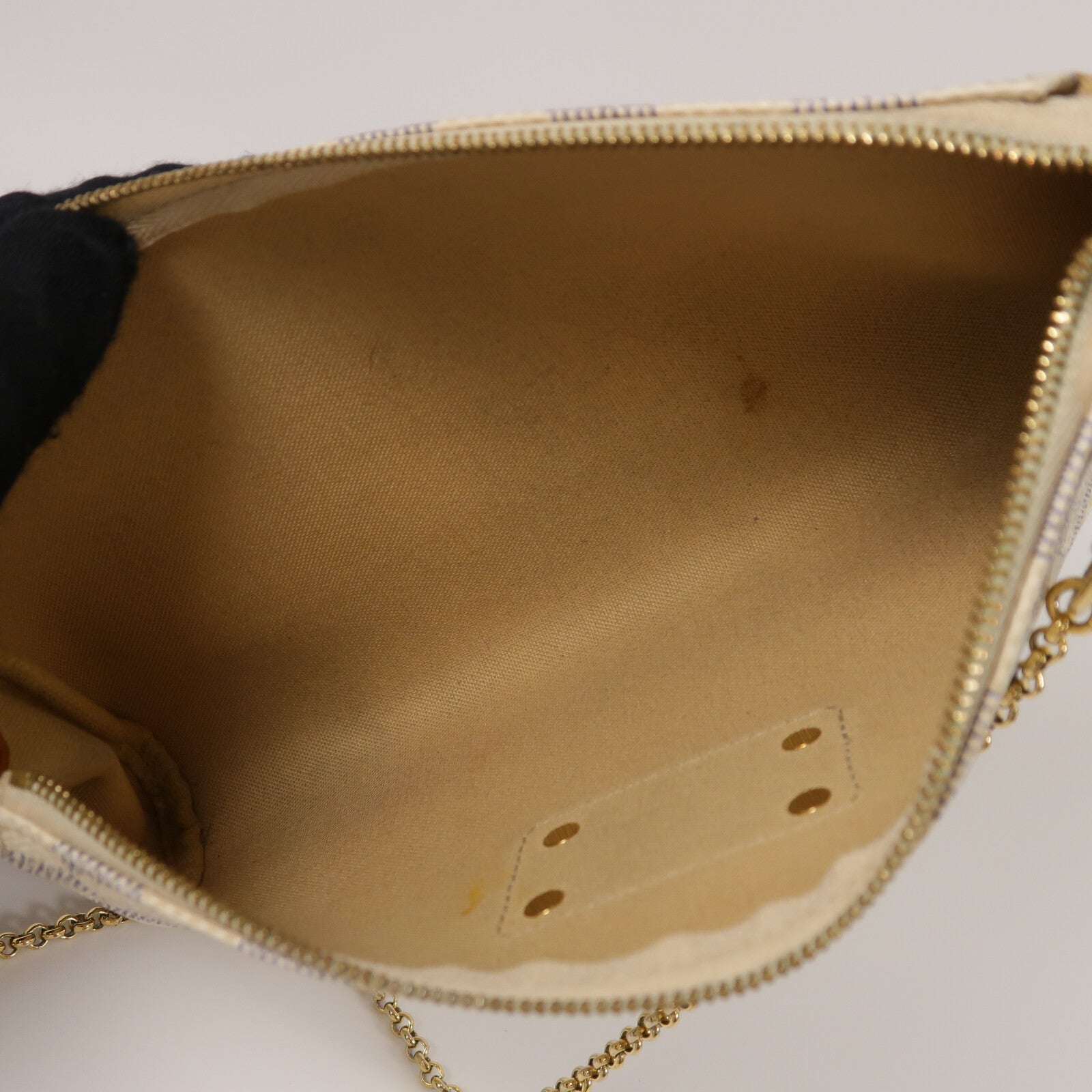 LOUIS VUITTON Damier Azur Eva手挽肩背兩用袋