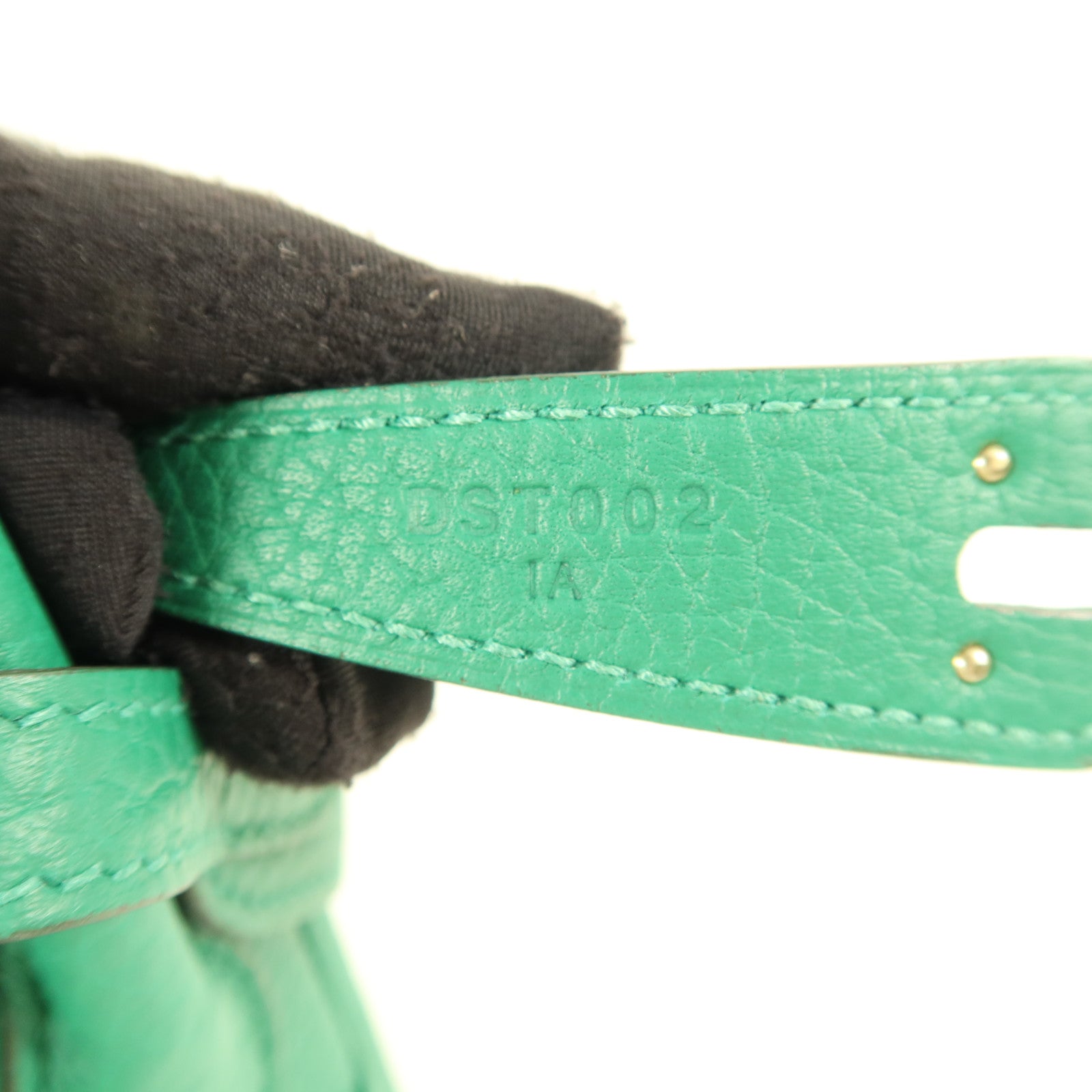 HERMES 【激減優惠】Clemence皮革Lindy 26銀扣手挽肩背兩用袋Vert Vertigo