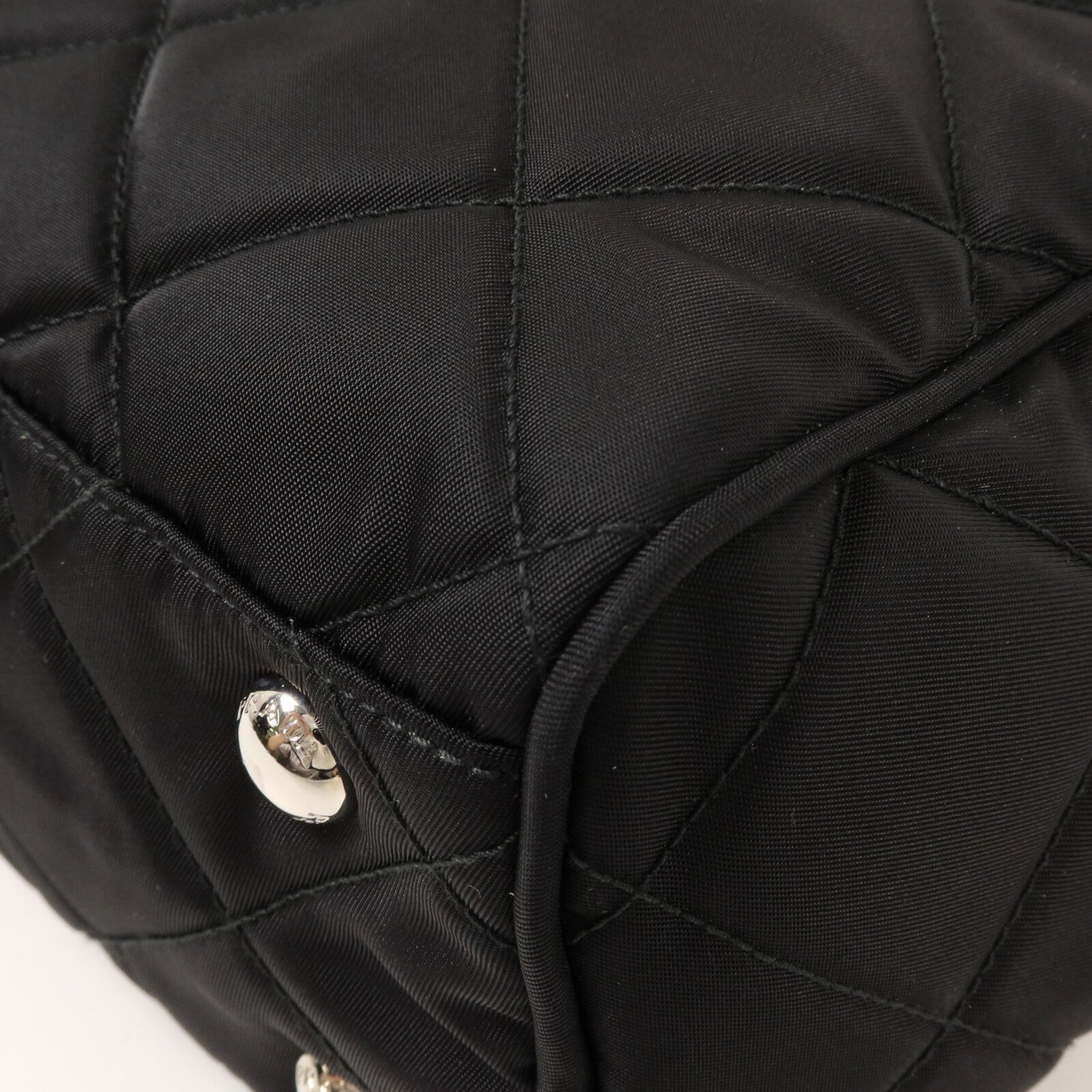 PRADA 尼龍Quilted Tessuto鏈帶肩背袋
