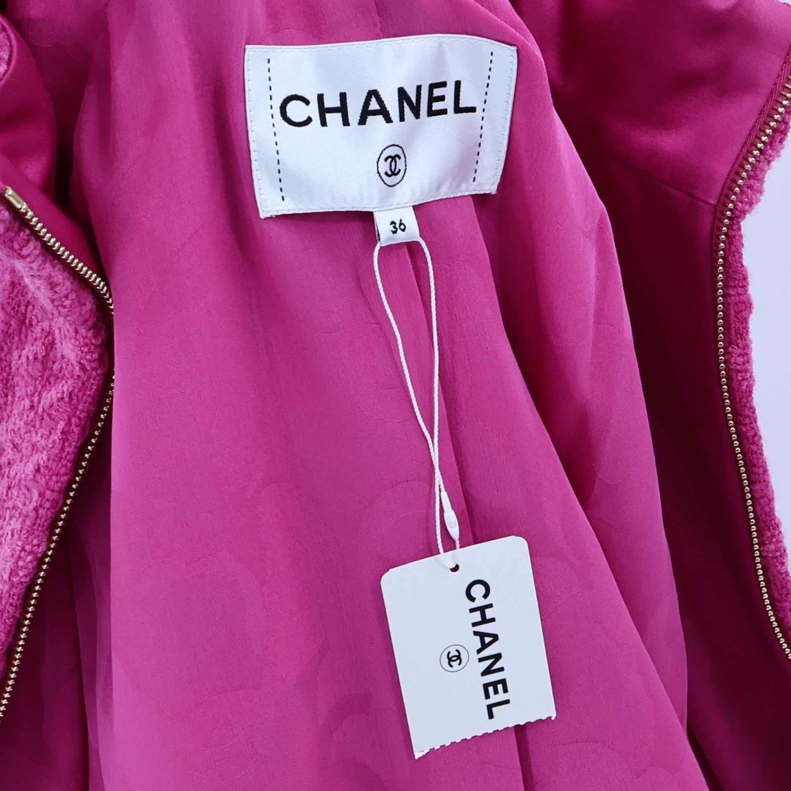 CHANEL Wool/Silk Jacket外套