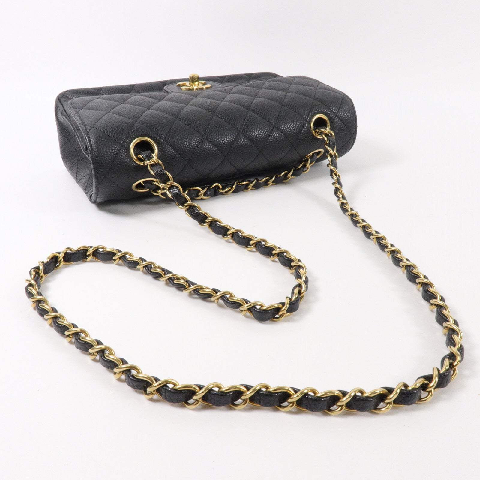 CHANEL 牛皮皮革Classic 23鏈帶肩背袋