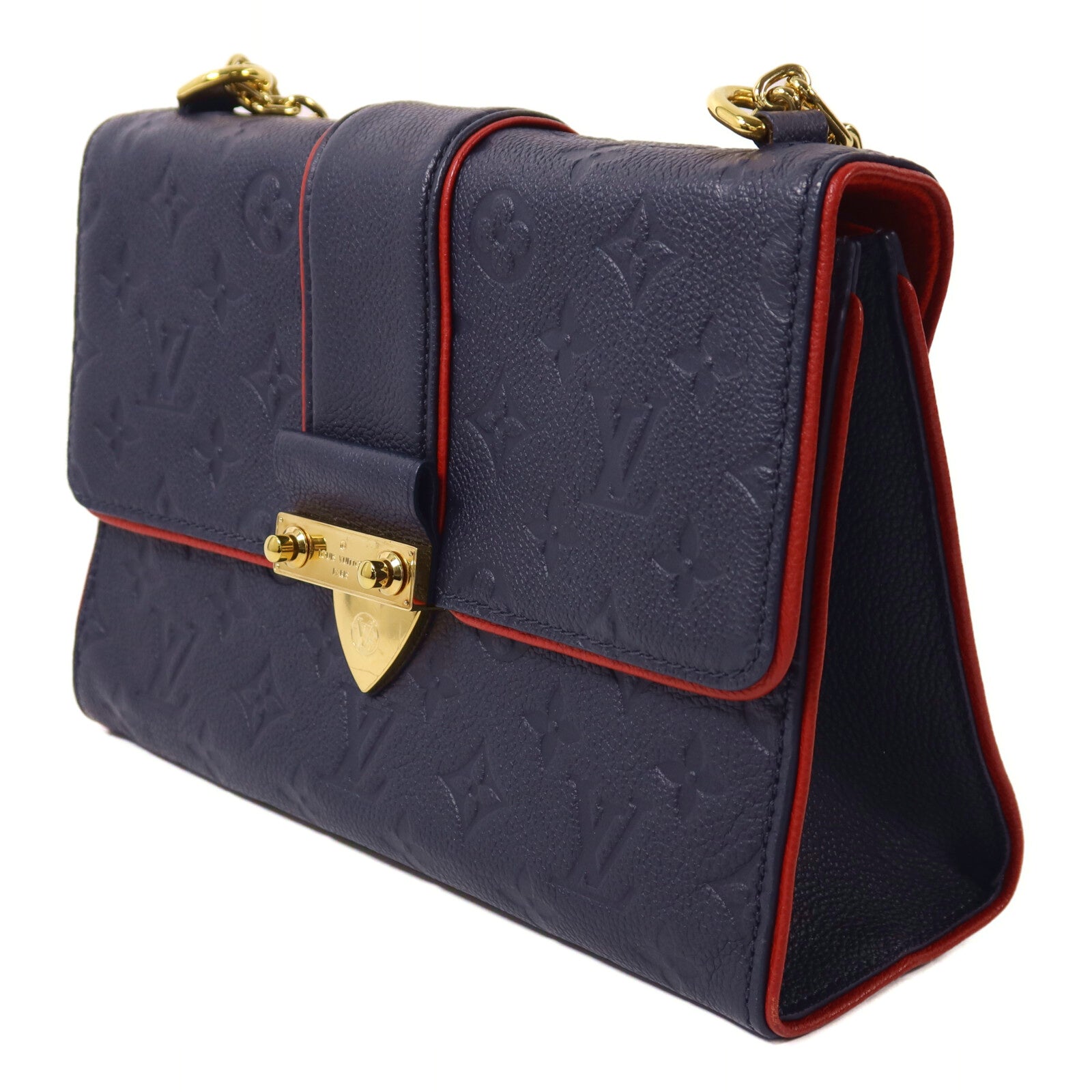 LOUIS VUITTON Monogram Empreinte Saint Sulpice鏈帶肩背袋