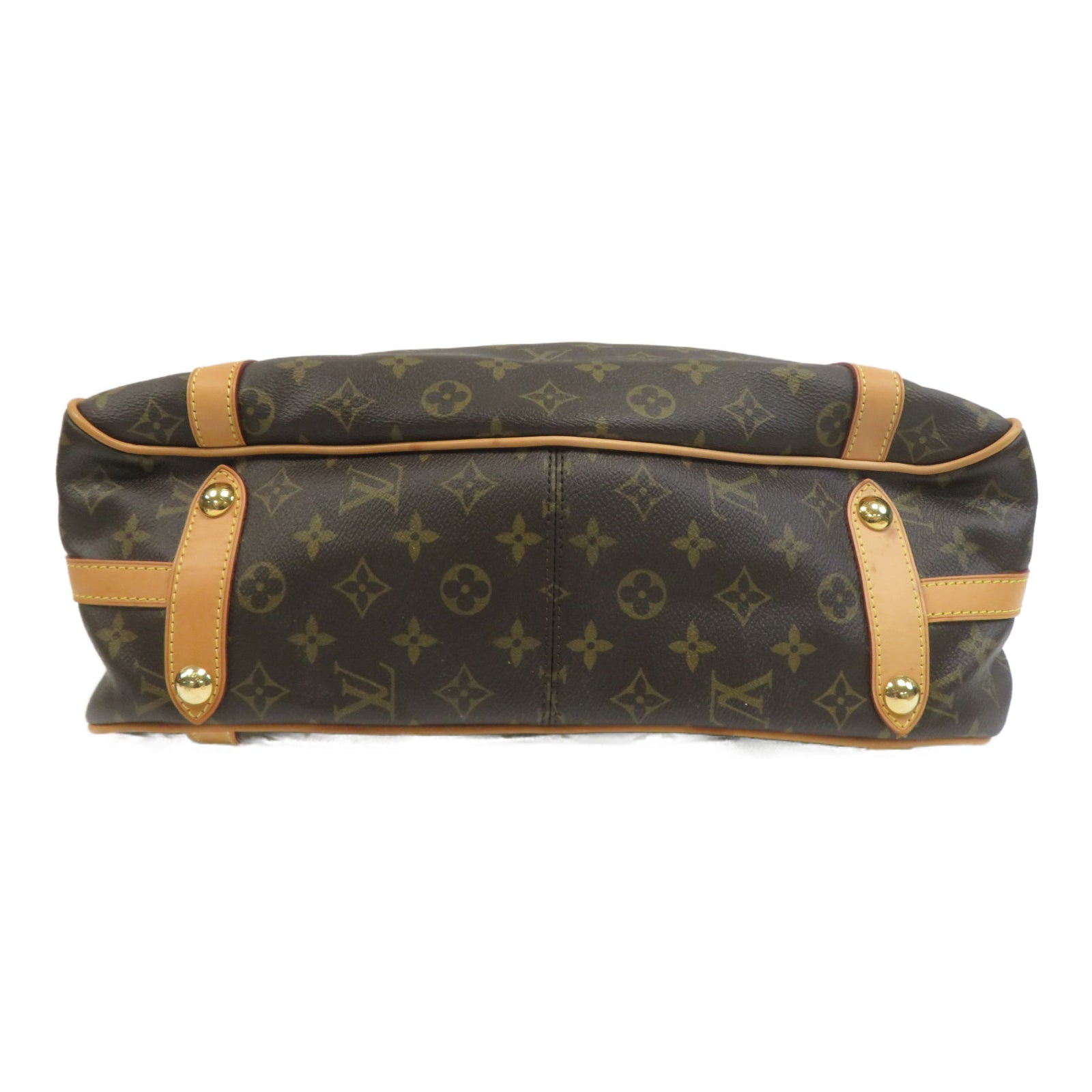 LOUIS VUITTON Monogram Stresa金扣肩背袋啡色