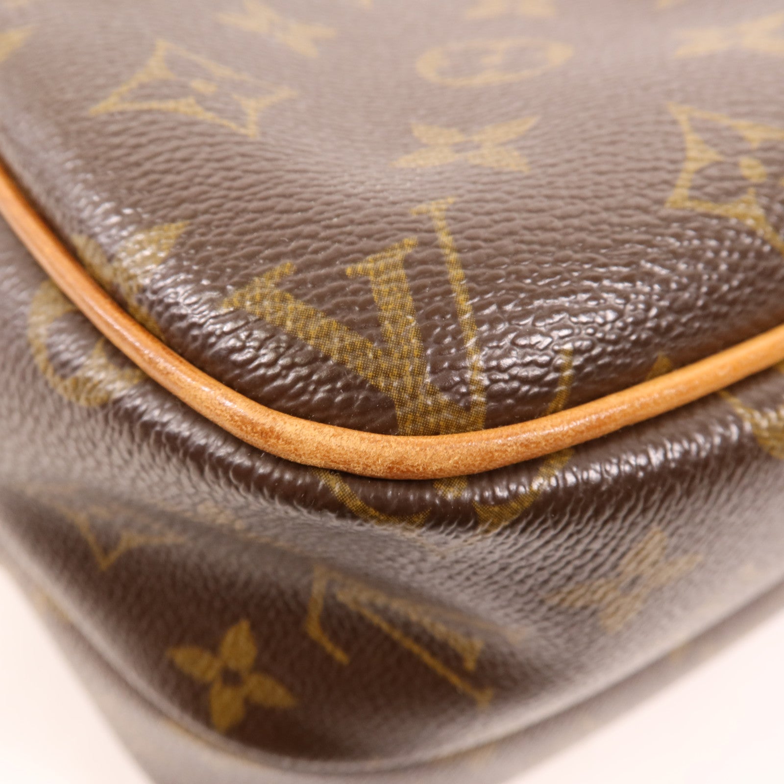 LOUIS VUITTON Monogram Reporter PM金扣肩背袋