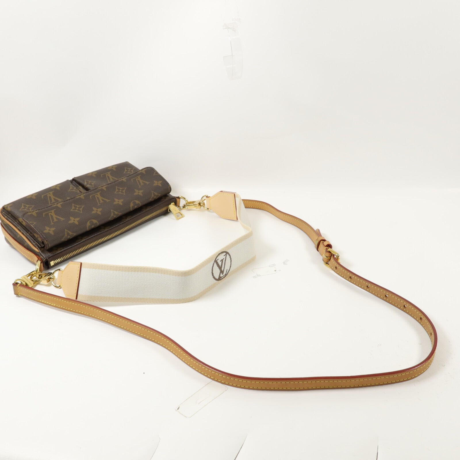 LOUIS VUITTON Monogram Vivacite手挽肩背兩用袋