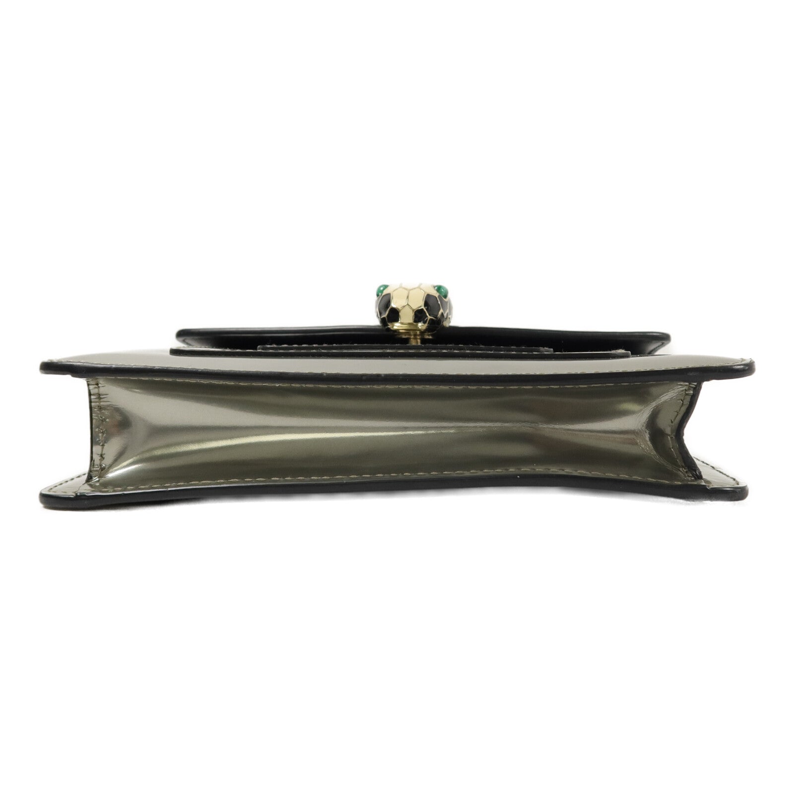 BVLGARI 牛皮皮革Serpenti Forever Small Crossbody鏈帶肩背袋