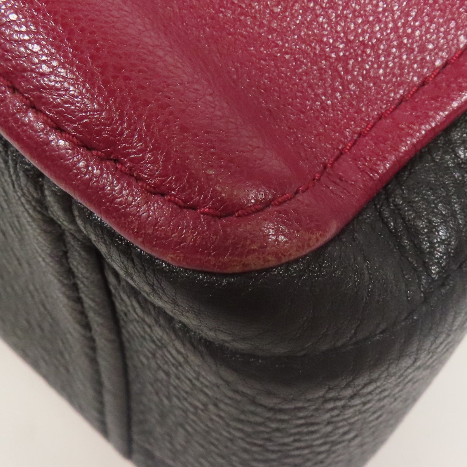 MARC JACOBS 牛皮皮革Shoudler Bag金扣肩背袋