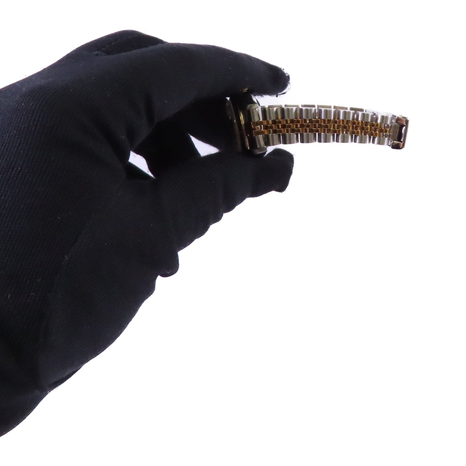 ROLEX Datejust 26mm Watch不鏽鋼/18K黃金自動機芯手錶淺粉紅色