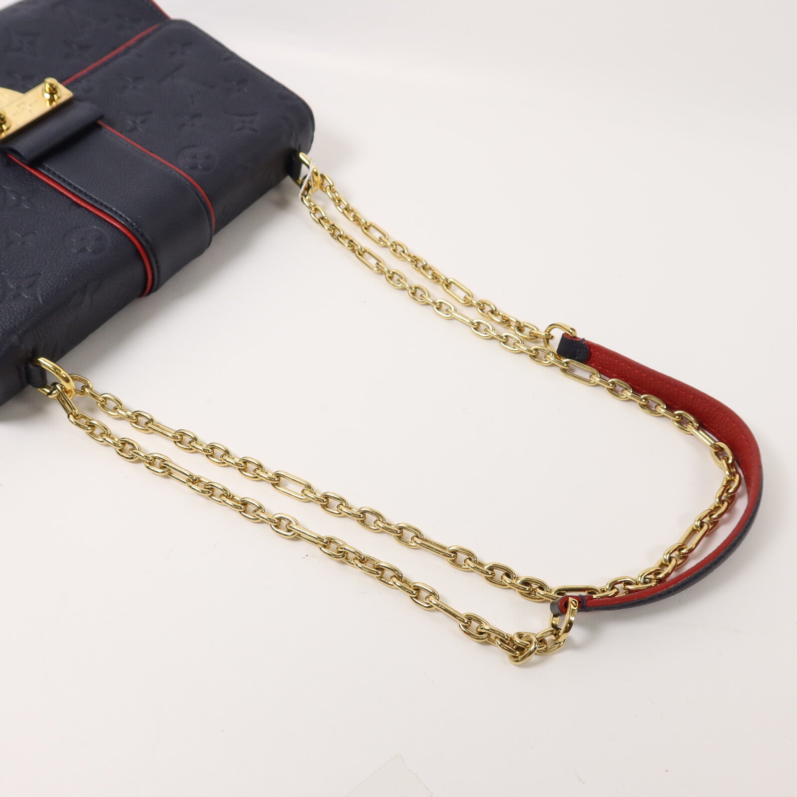 LOUIS VUITTON Monogram Empreinte Saint Sulpice鏈帶肩背袋