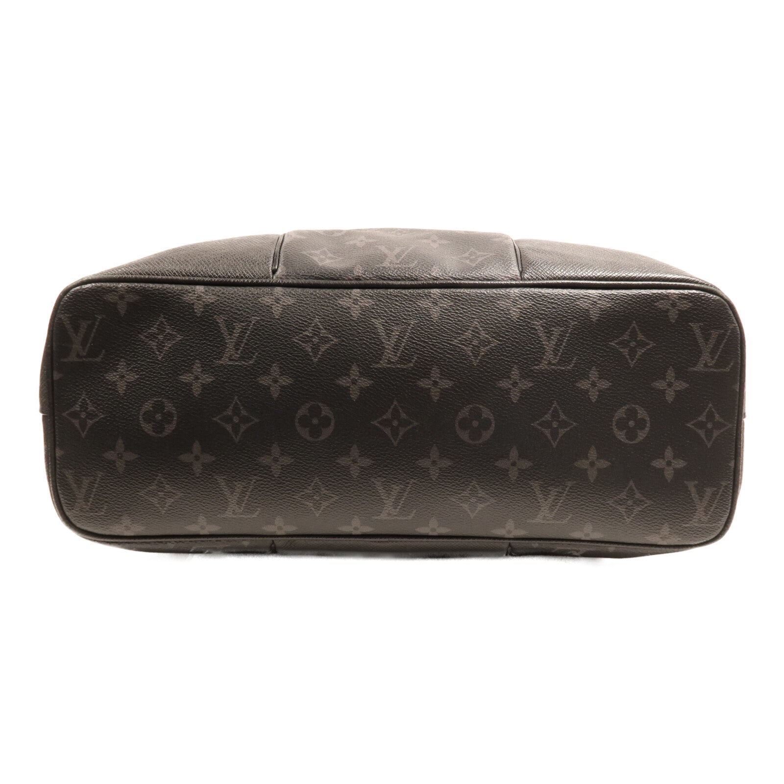 LOUIS VUITTON Monogram Eclipse Taigalama City Tote銀扣手挽肩背兩用袋