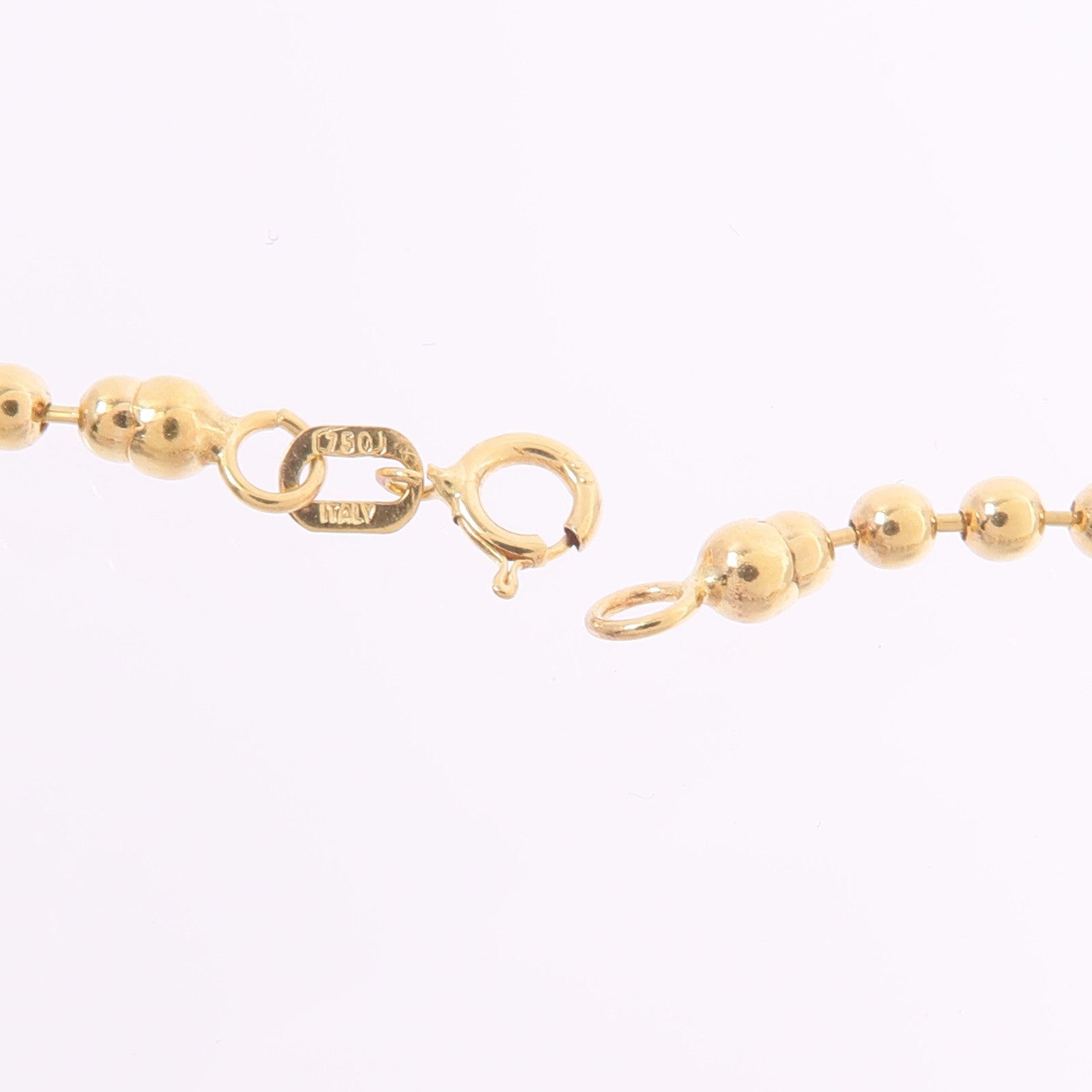 JEWELRY 18K黃金/白金Turquoise Diamond Necklace綠松石/鑽石項鍊