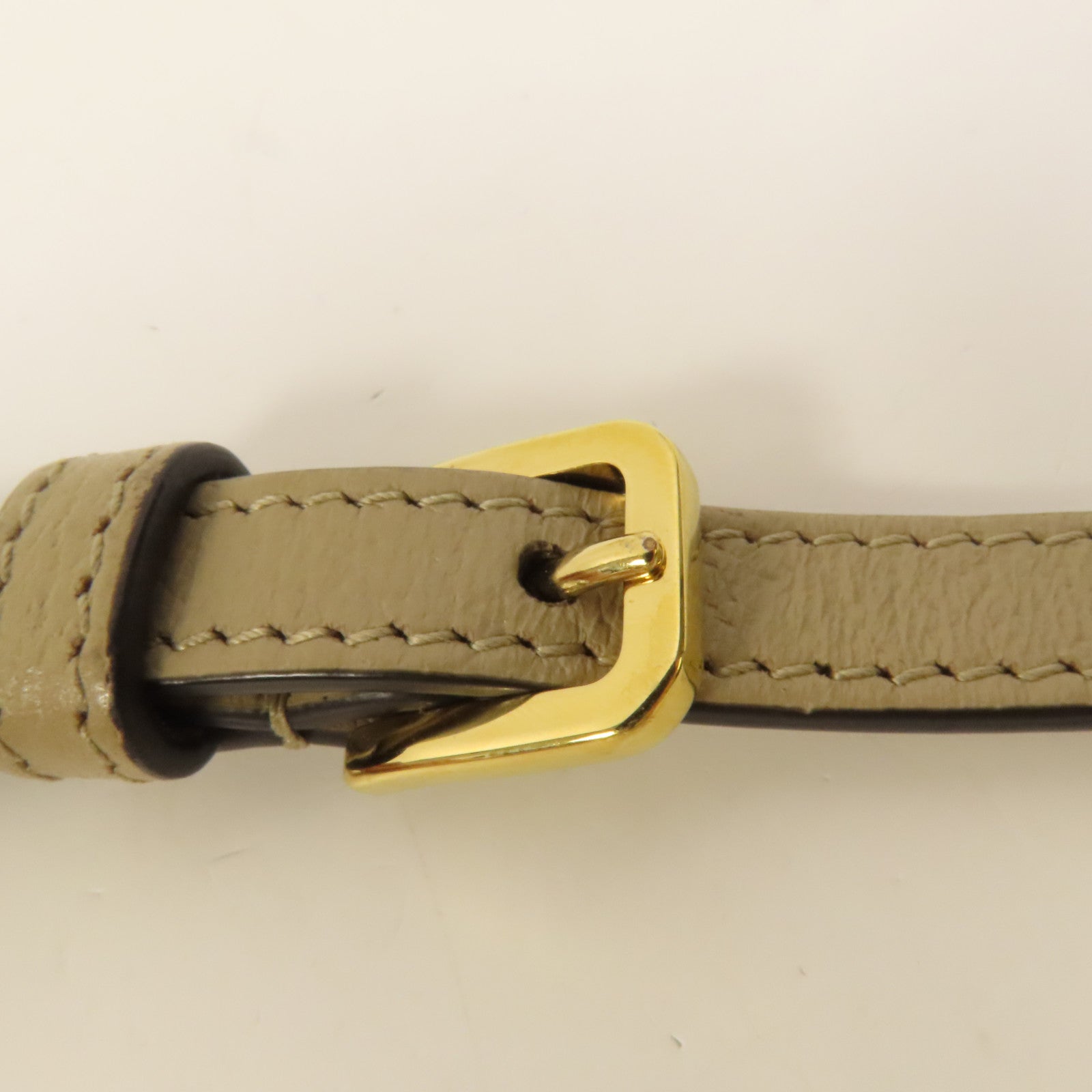 GUCCI 塗層帆布Horsebit 1955 Mini金扣肩背袋