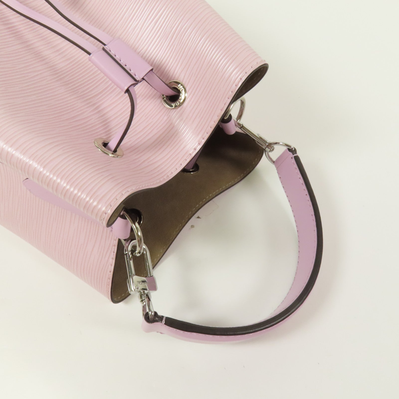 LOUIS VUITTON Epi Neo Noe BB銀扣手挽肩背兩用袋