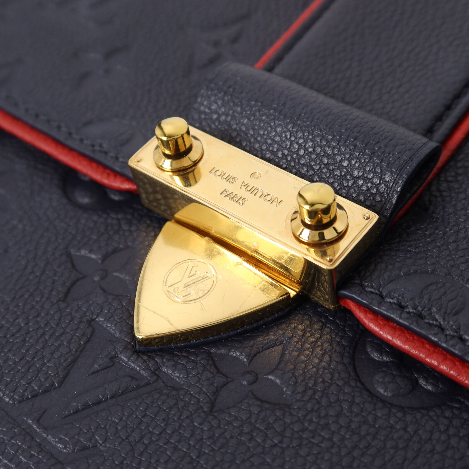 LOUIS VUITTON Monogram Empreinte Saint Sulpice鏈帶肩背袋