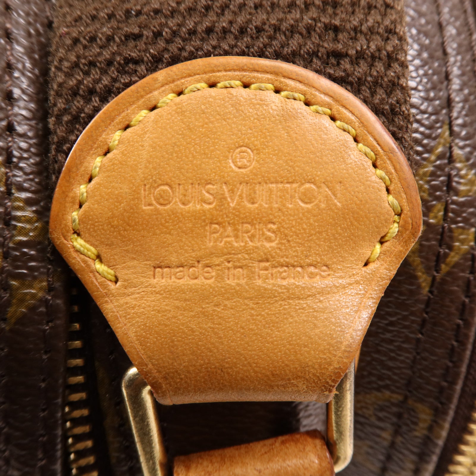 LOUIS VUITTON Monogram Reporter PM金扣肩背袋