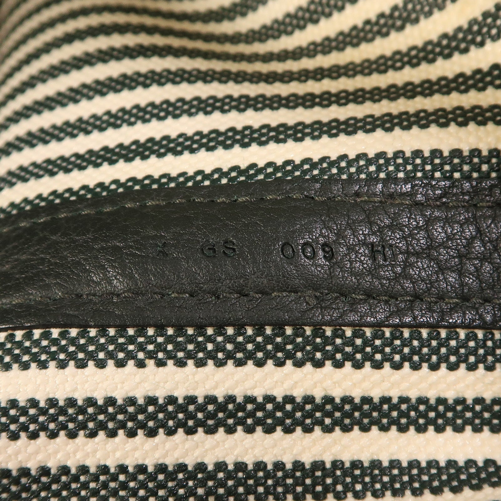 HERMES 帆布GardenParty Pocket銀扣手挽肩背兩用袋Vert Foce