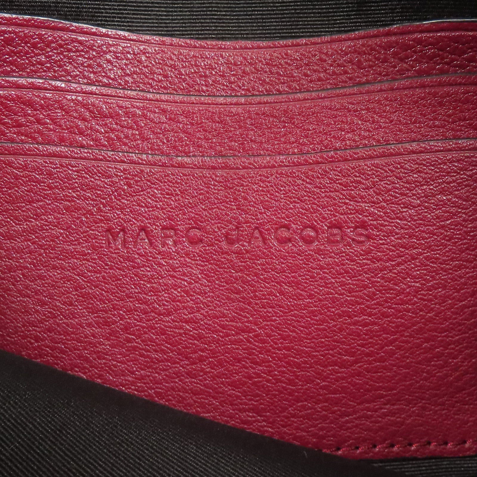 MARC JACOBS 牛皮皮革Shoudler Bag金扣肩背袋