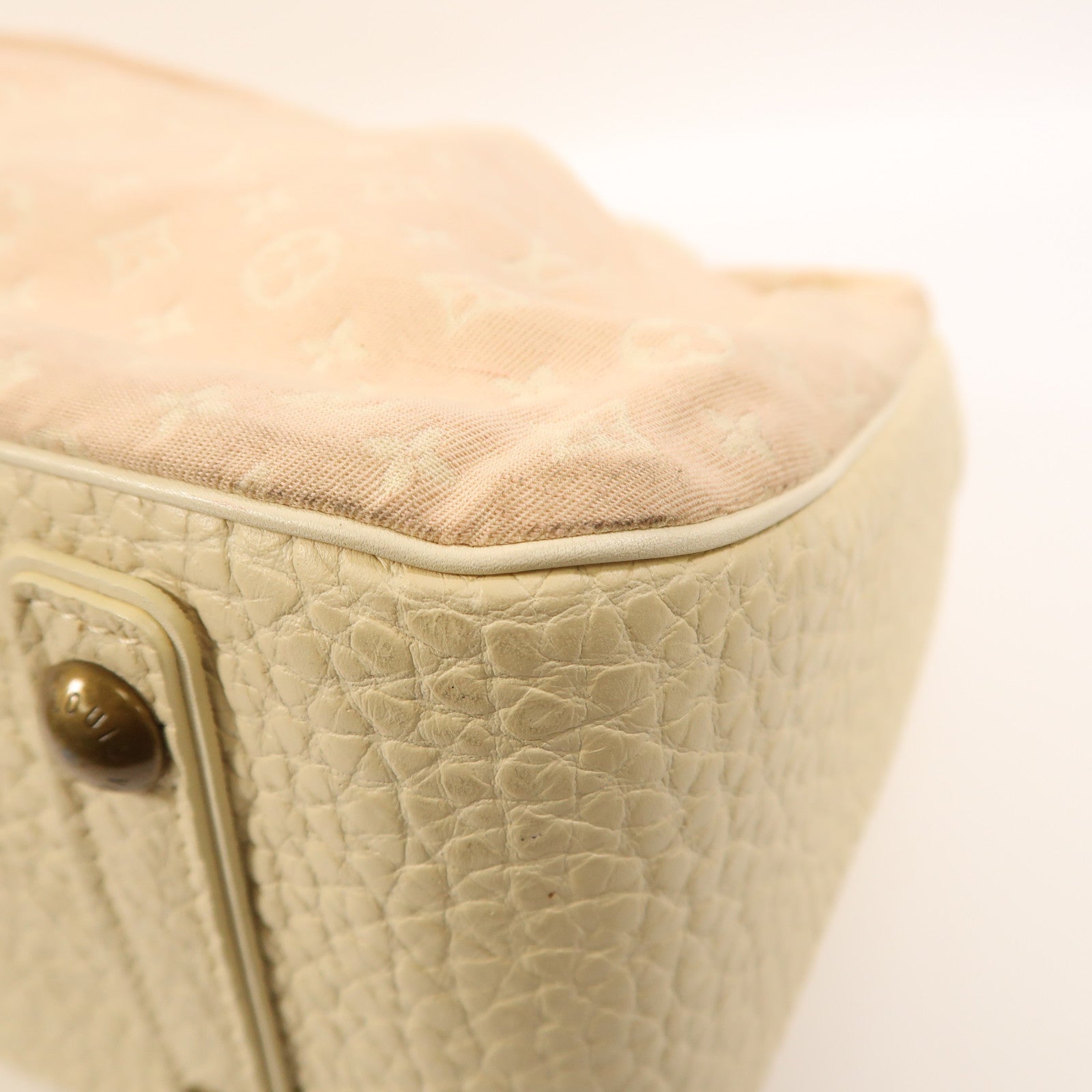 LOUIS VUITTON 【激減優惠】Monogram Mini Lin Trapeze GM金扣手挽袋