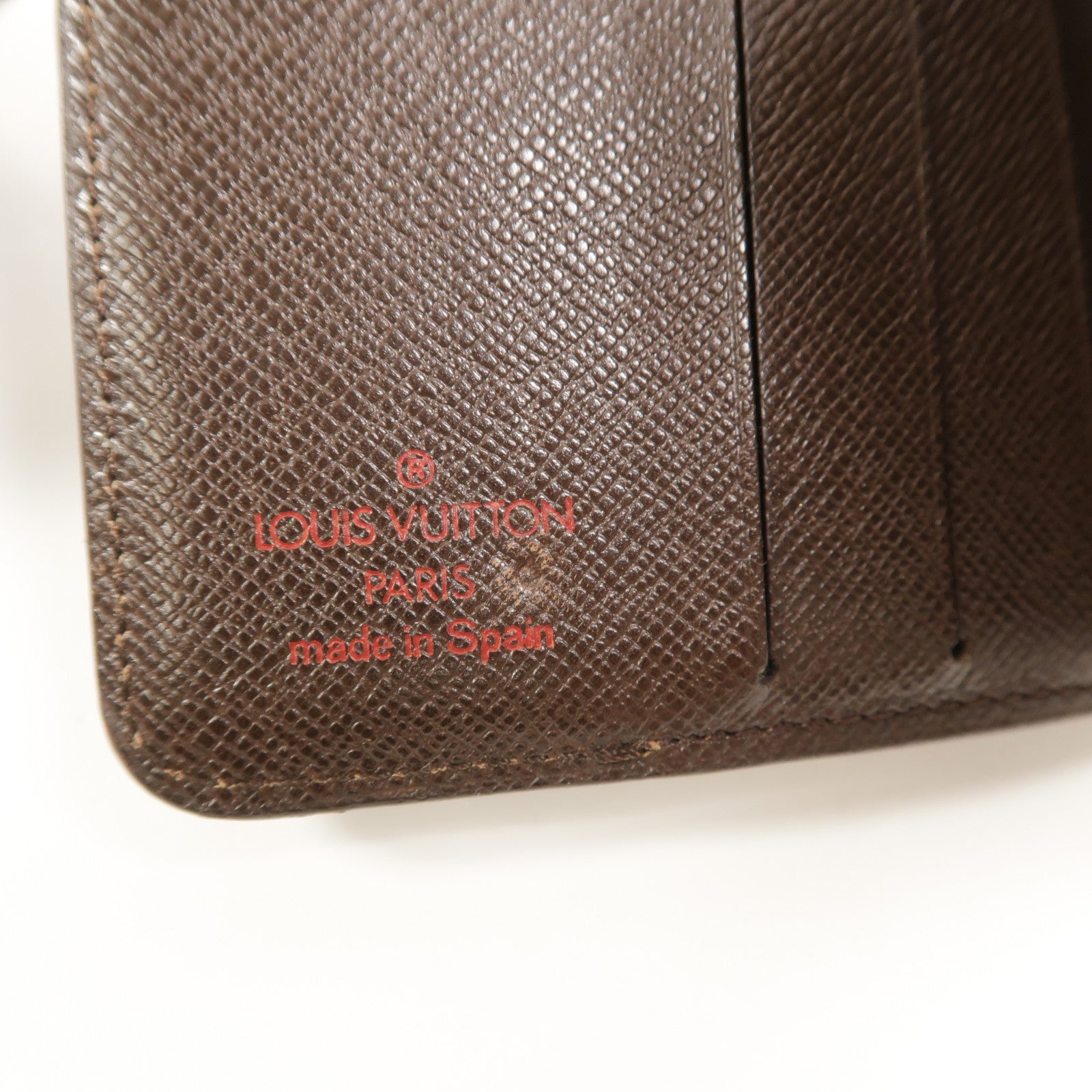 LOUIS VUITTON Damier Ebene Compact Zip Wallet錢包