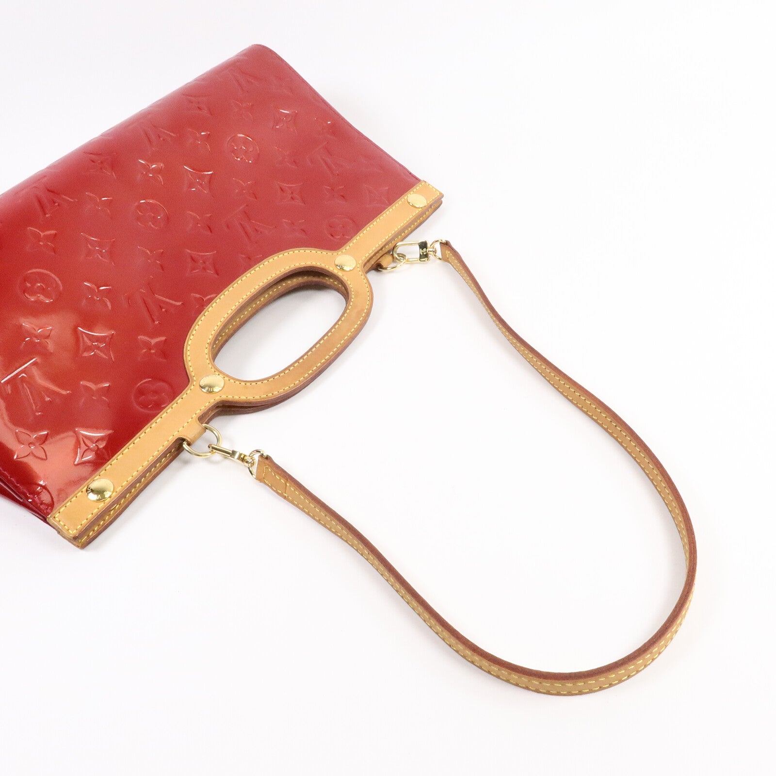LOUIS VUITTON Monogram Vernis Roxbury Drive手挽肩背兩用袋